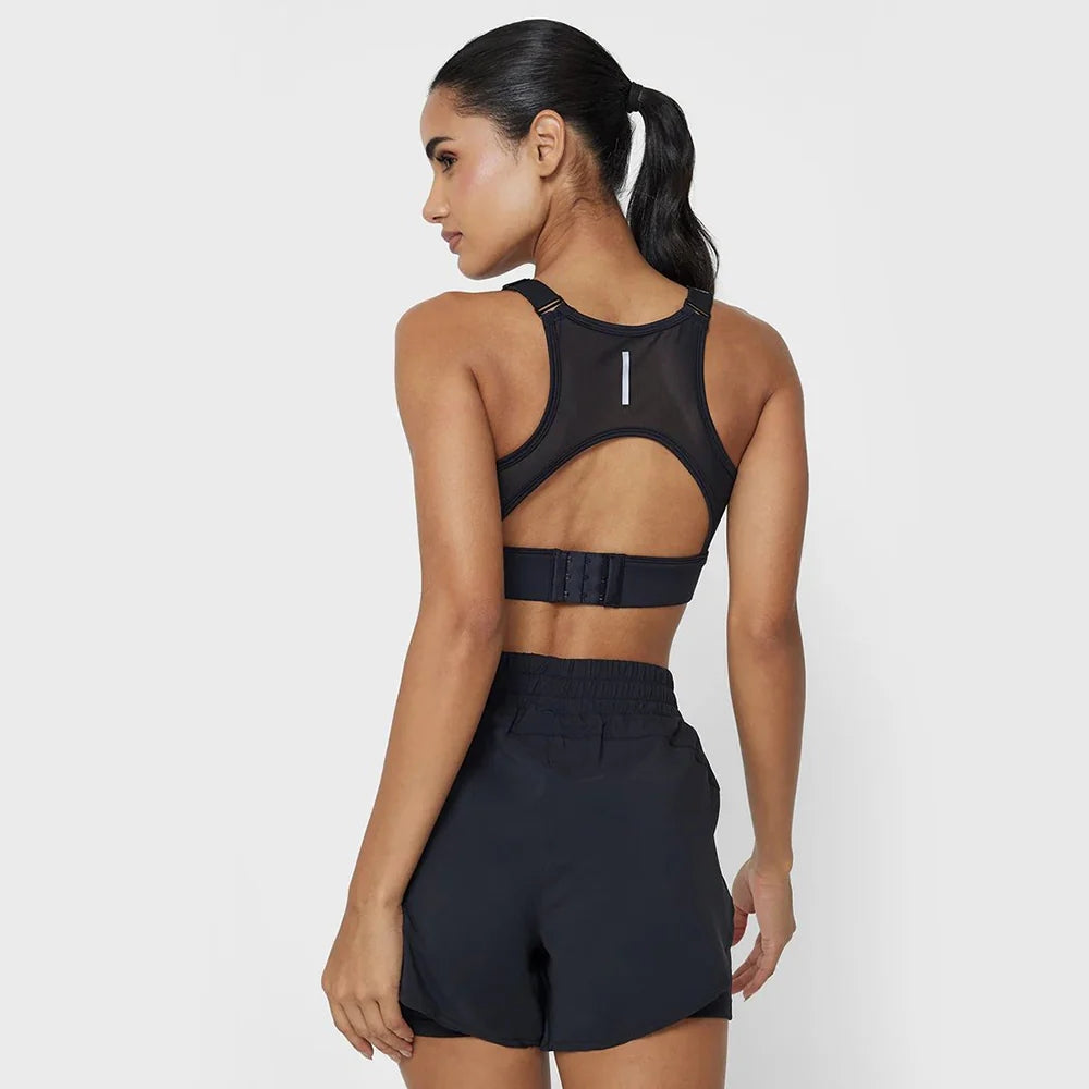 Reebok Women's Core High Impact Bra Run  In Black REG