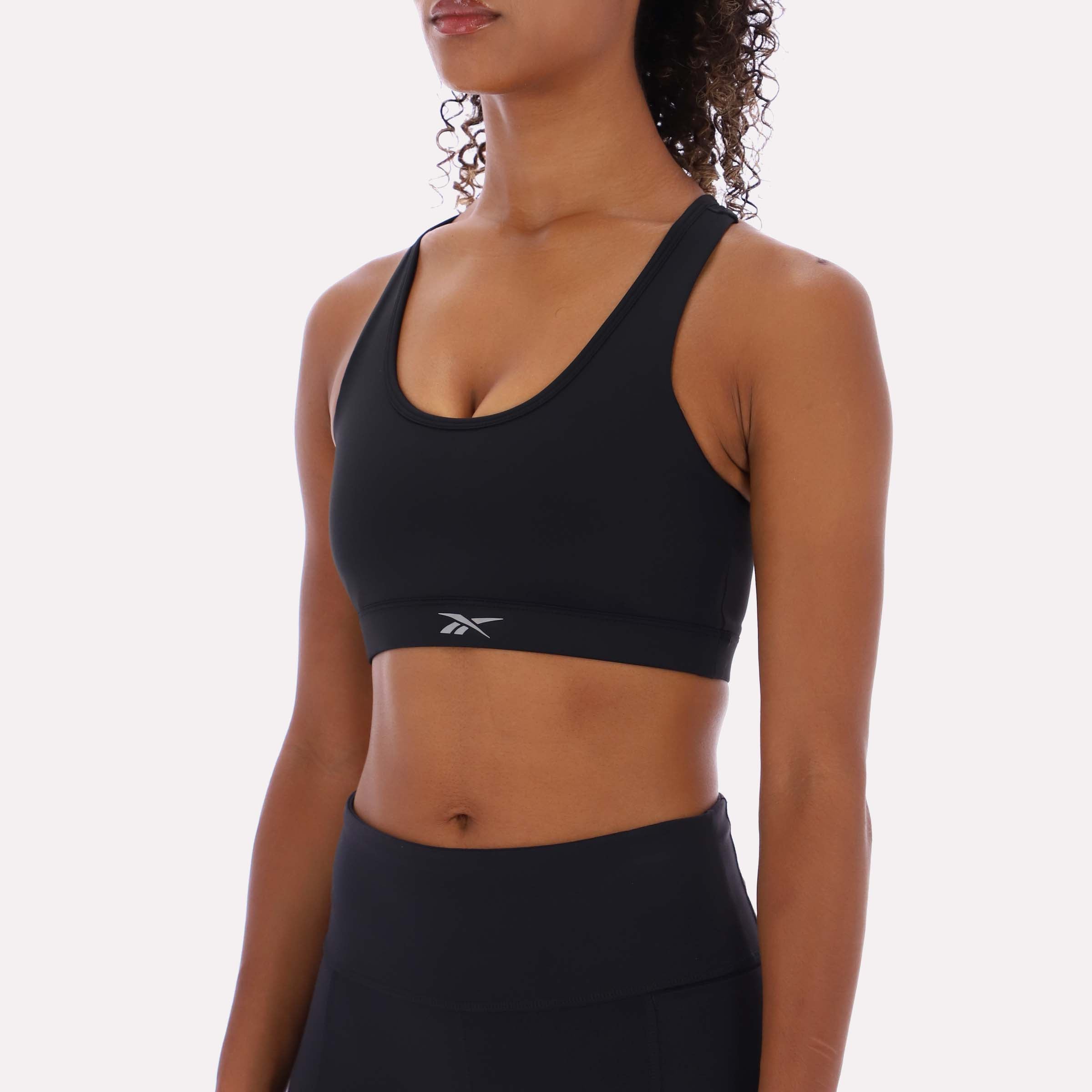 Reebok Women's Racerback Bra  Reg In Black