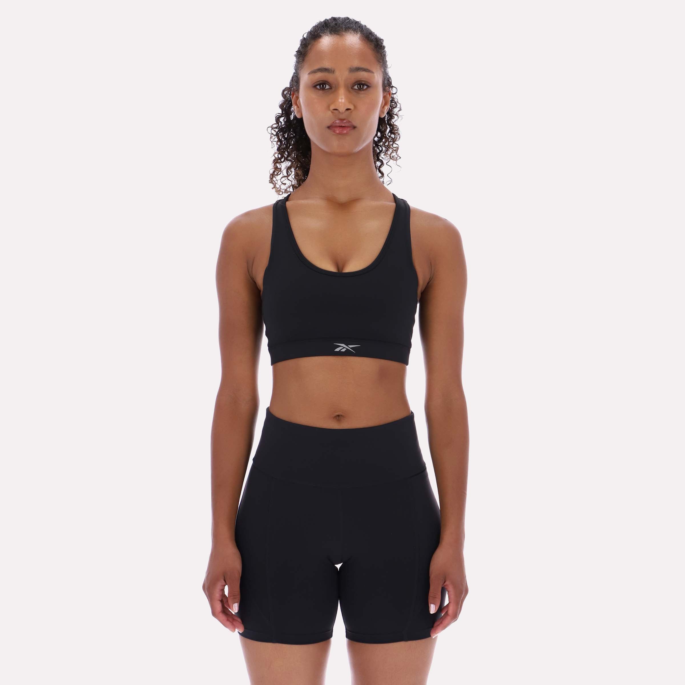 Reebok Women's Racerback Bra  Reg In Black