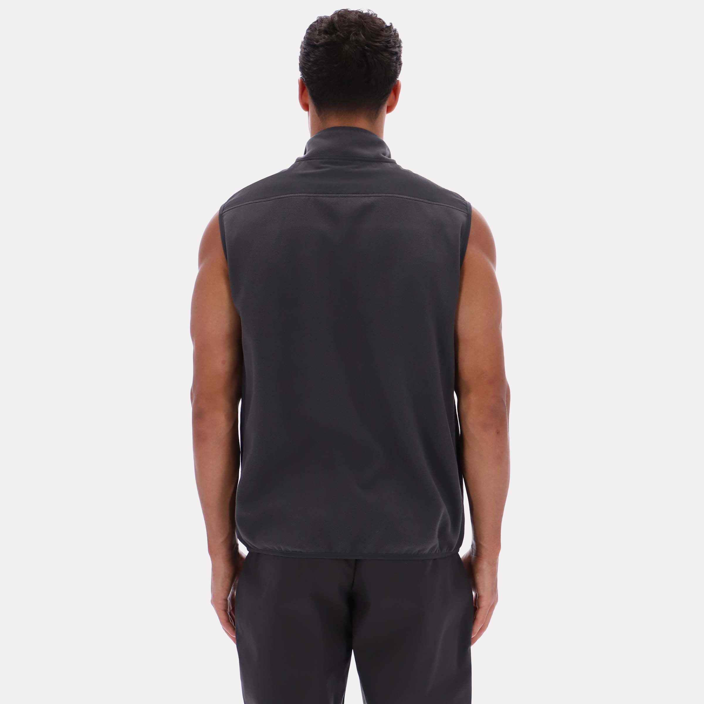 Reebok Men's All Trail Body Warmer Gillet  In Washed Black REG