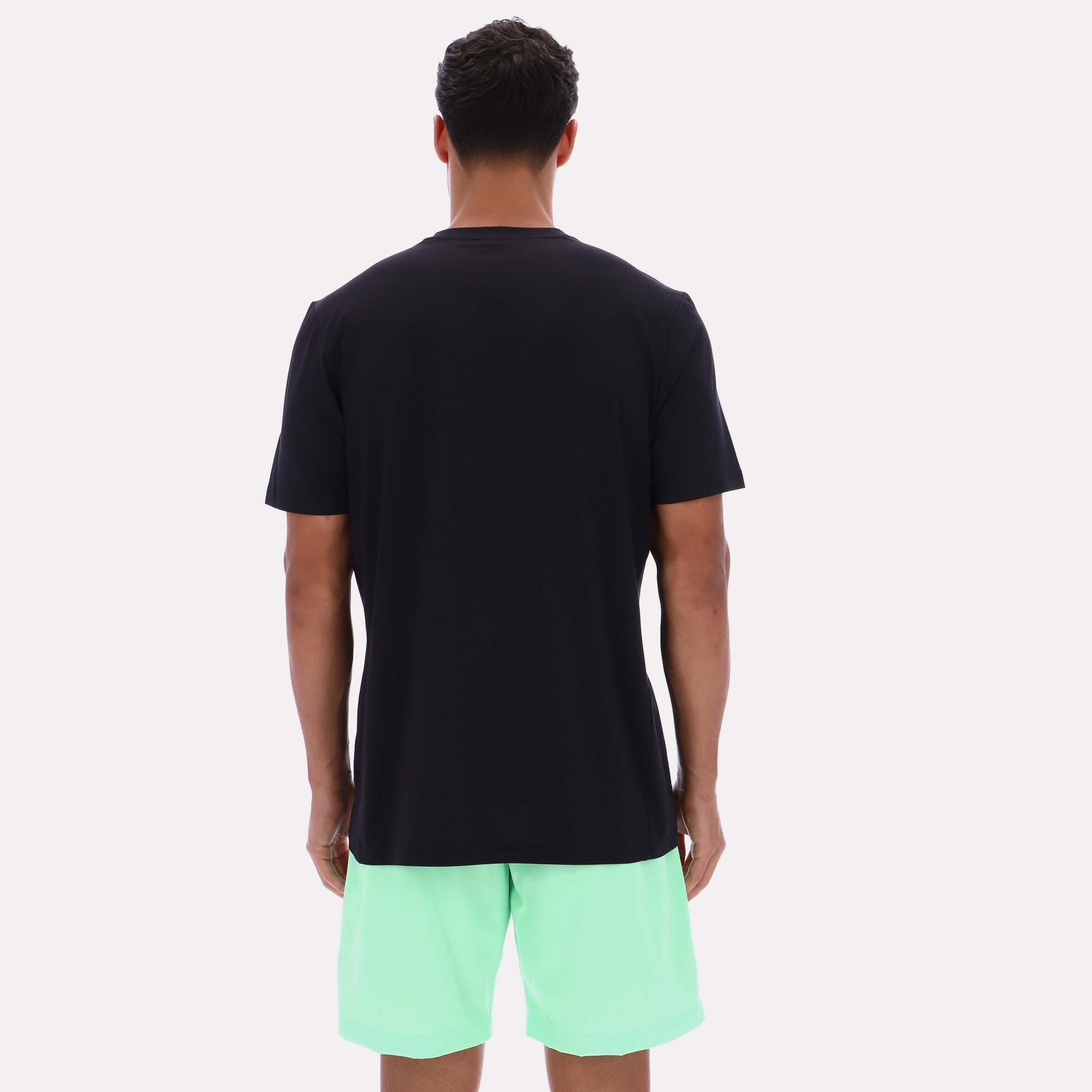 Reebok Apparel  Men's Jimmy Standard Fit Tee Reebok Training App Men Black Reg