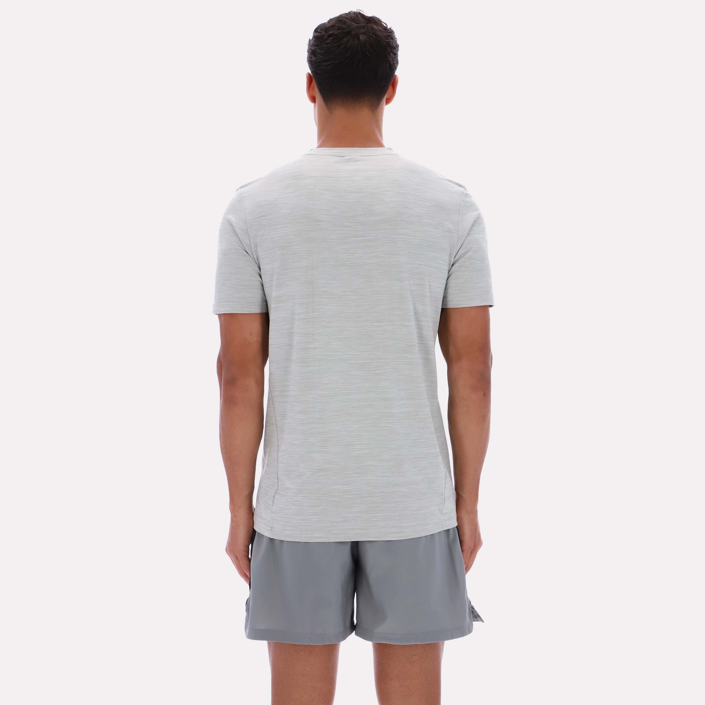Reebok Men's Jimmy Standard Fit Tee  Reg In Light Grey