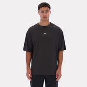 Reebok Apparel  Men's Outdoor Inspired Graphic Tee Reebok Running App Men Black Reg