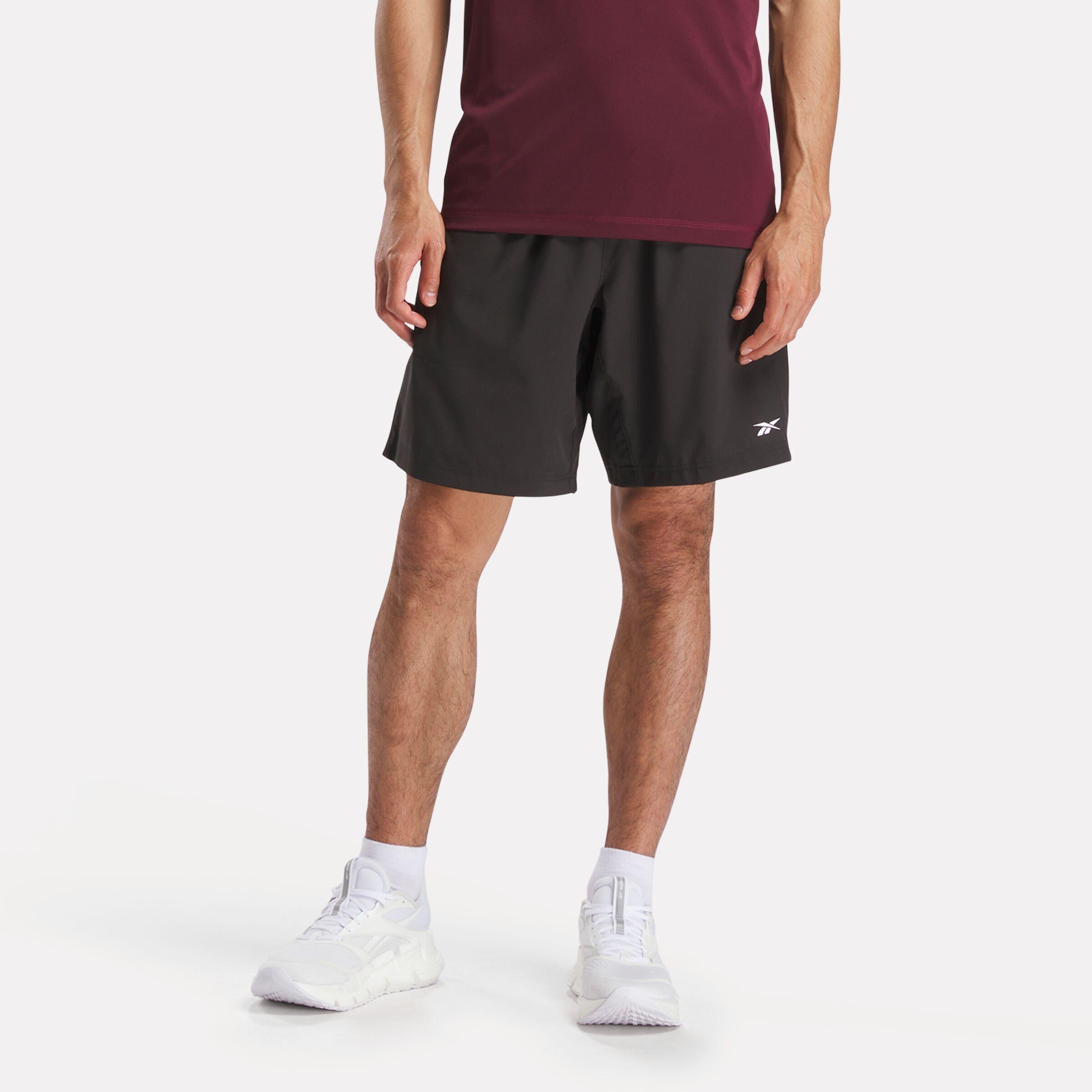 Reebok Apparel  Men's Wor Woven Short Reebok Training App Men Black Reg