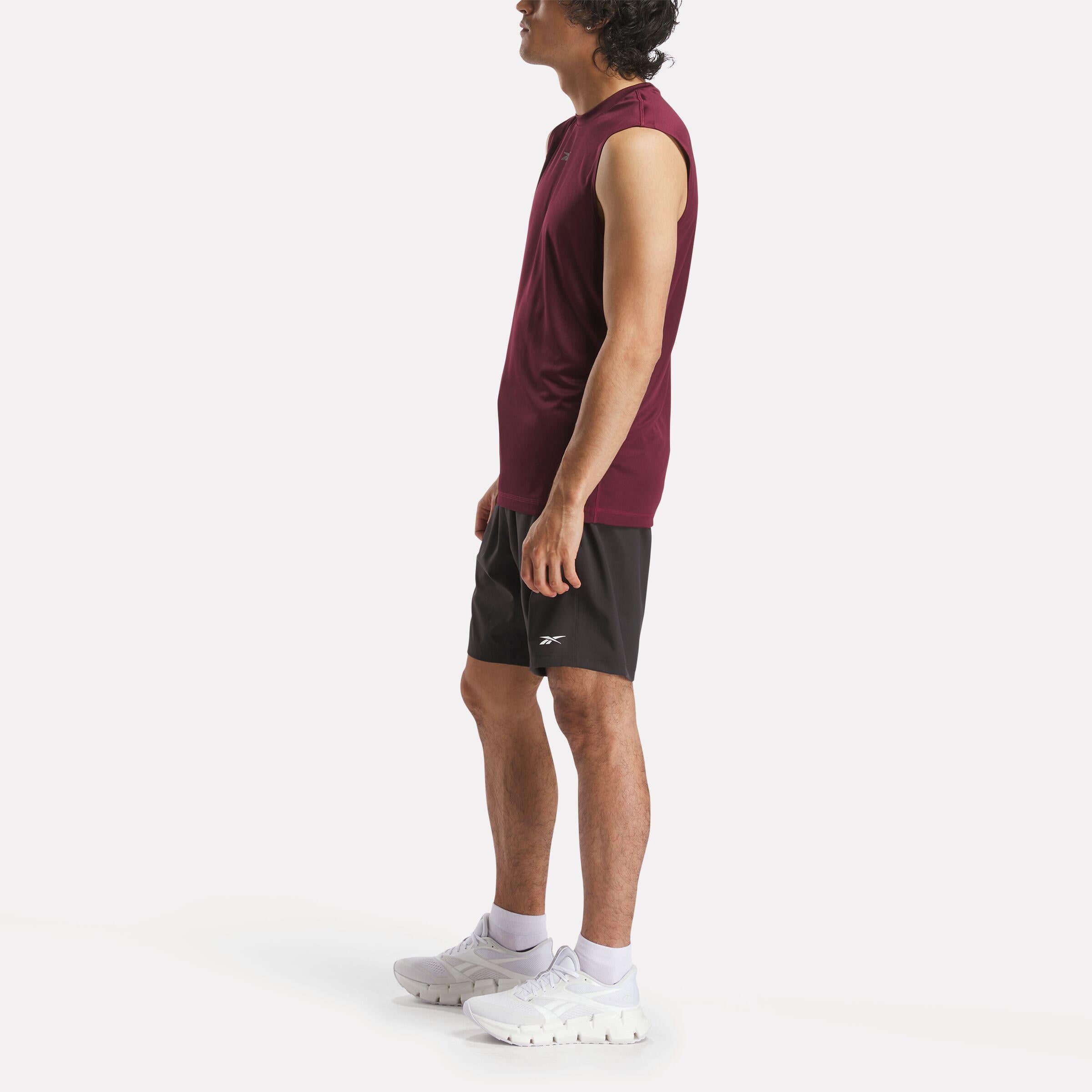 Reebok Apparel  Men's Wor Woven Short Reebok Training App Men Black Reg