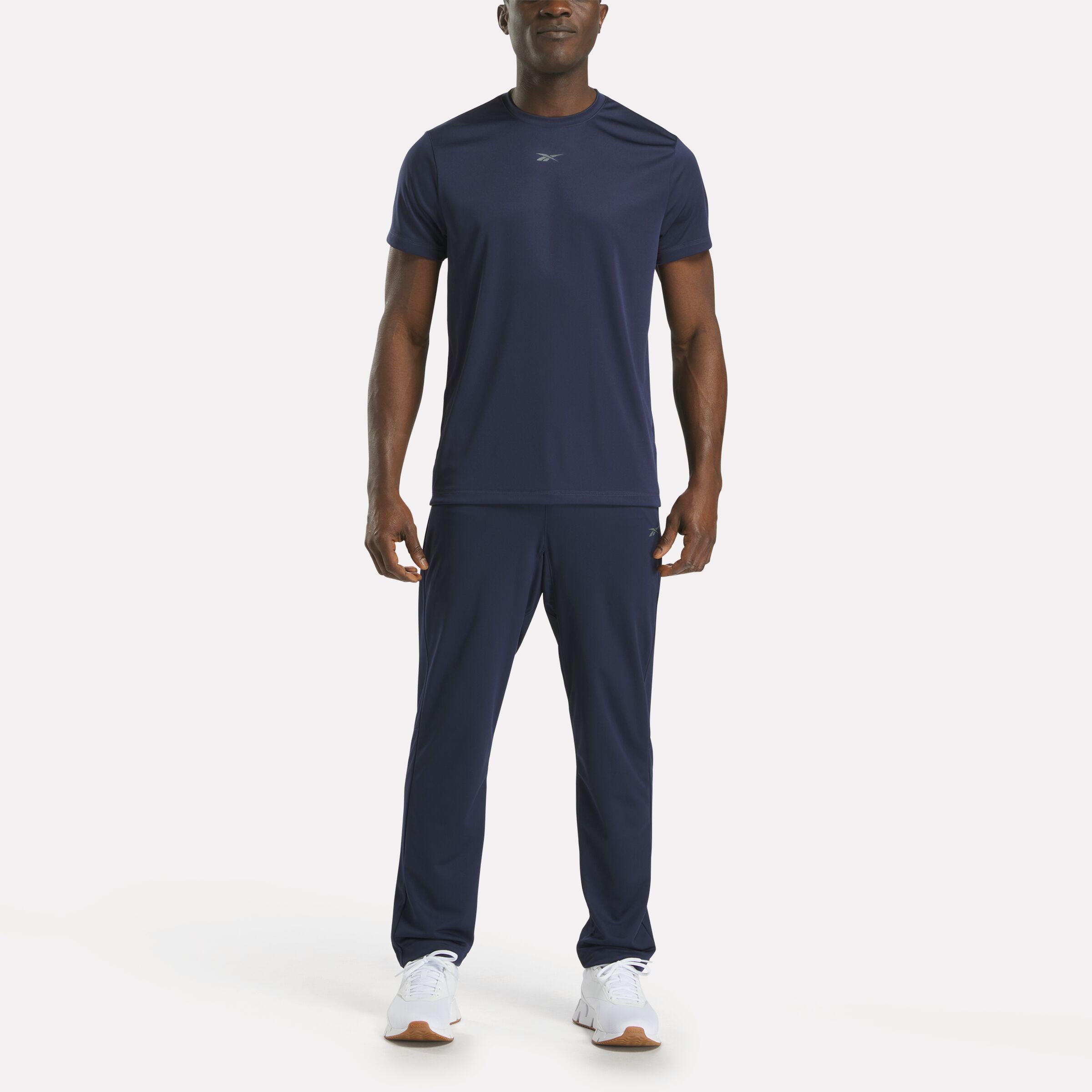 Reebok Apparel  Men's Id Train Knit Pant Reebok Training App Men Blue Reg