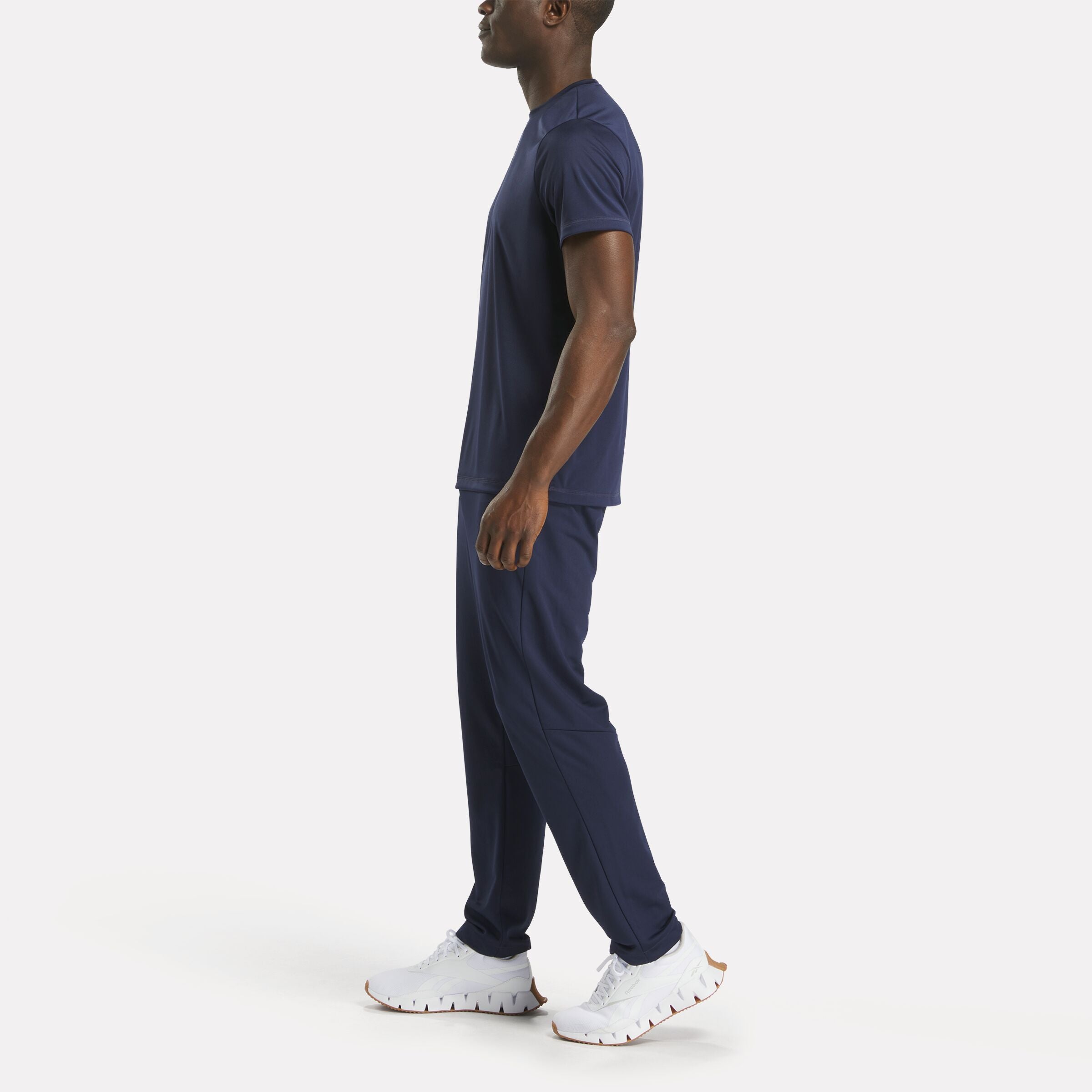 Reebok Men's Id Train Knit Pant  Reg In Navy