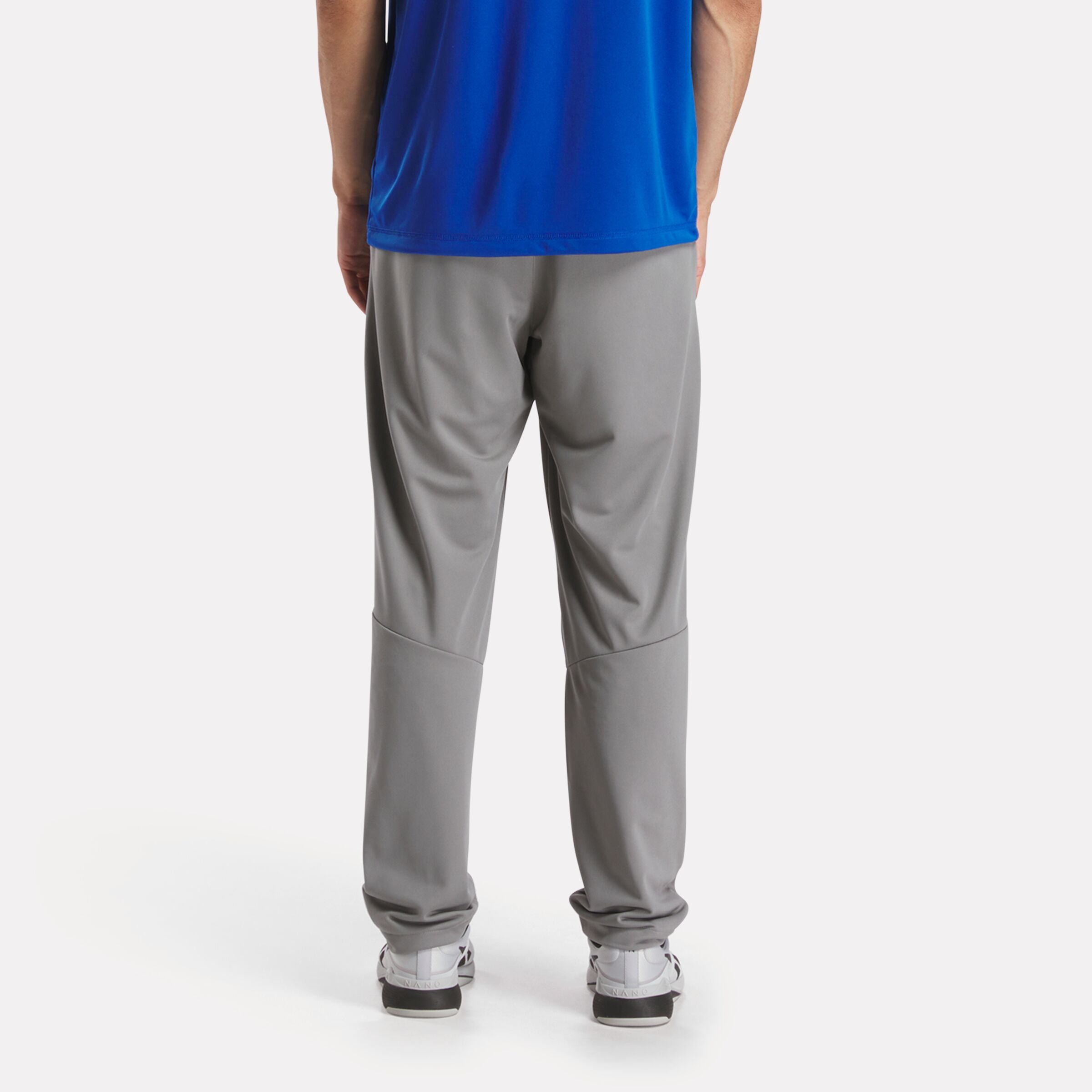 Reebok Men's Id Train Knit Pant  In Grey REG