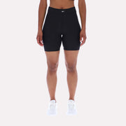 Reebok Women's Rib Bike Short  Reg In Black