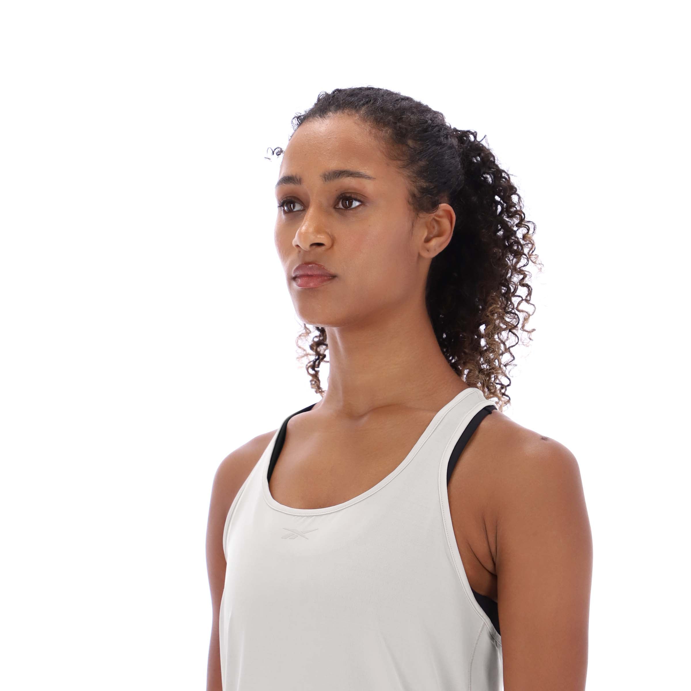Reebok Women's Rbk Chill Athletic Tank  In Chalk REG