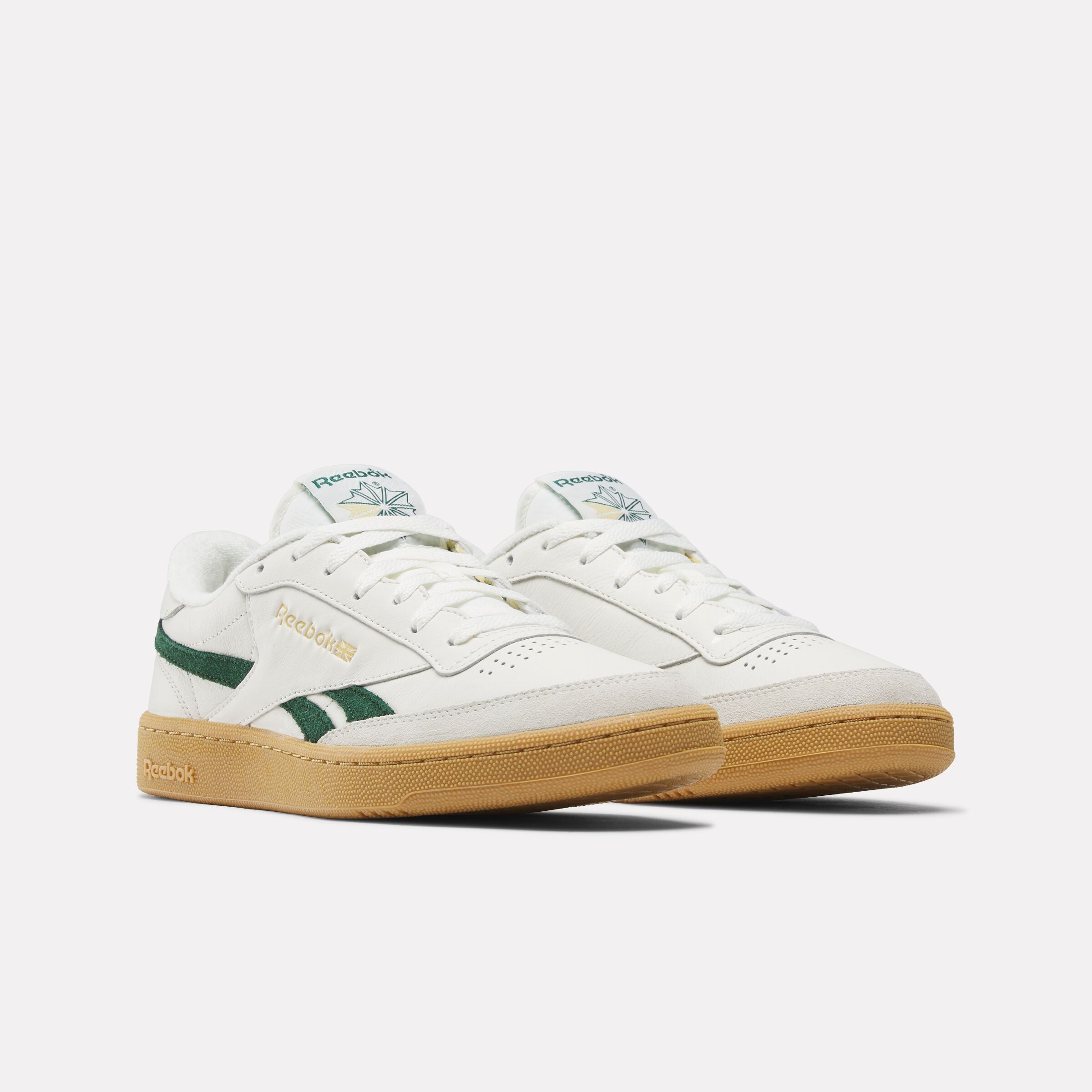 Reebok Unisex' Club C Revenge Vintage  In Chalk/Darkgreen/Gum M