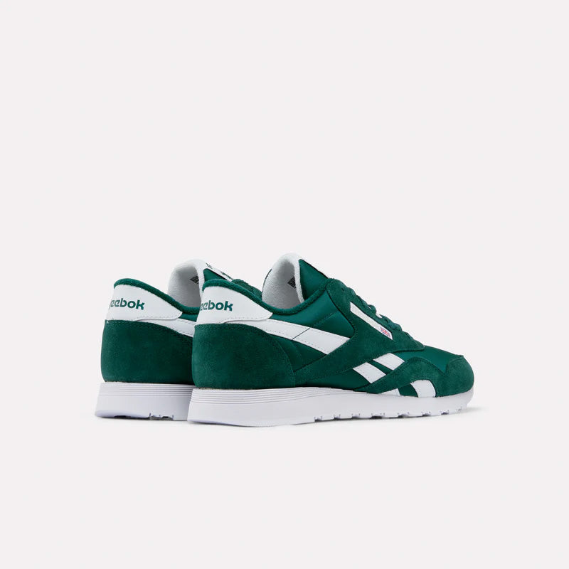 Reebok Unisex' Classic Nylon  In Metalgreen/Ftwrwhite/Metalgree M