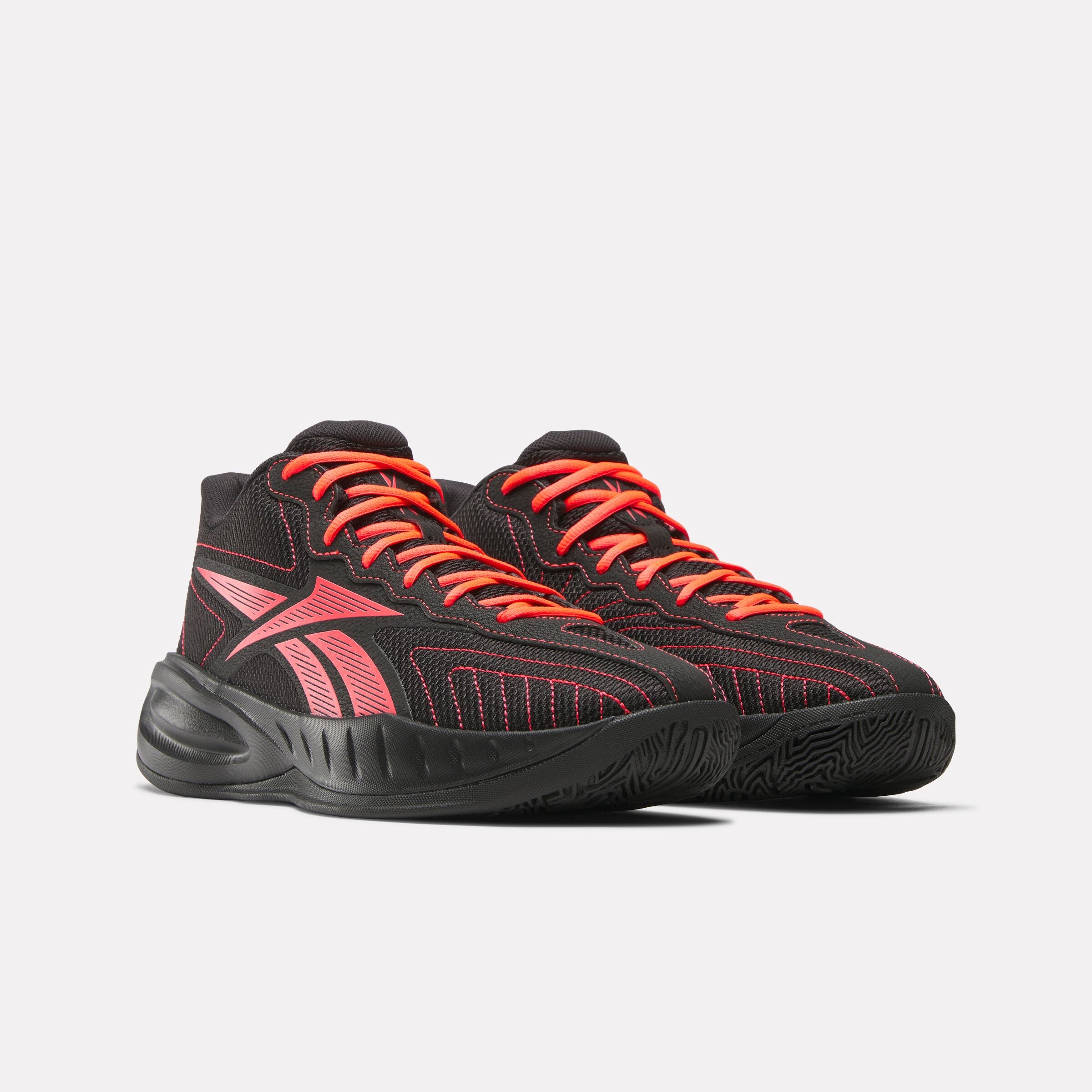 Reebok Unisex' Reebok Press  In Black/Neon M