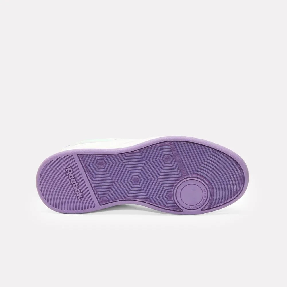 Reebok Girl's' Court Advance Kids  In White/Invertedaqua/Dreampu M