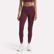 Reebok Women's Lux Hi-Rise Tight  In Black REG
