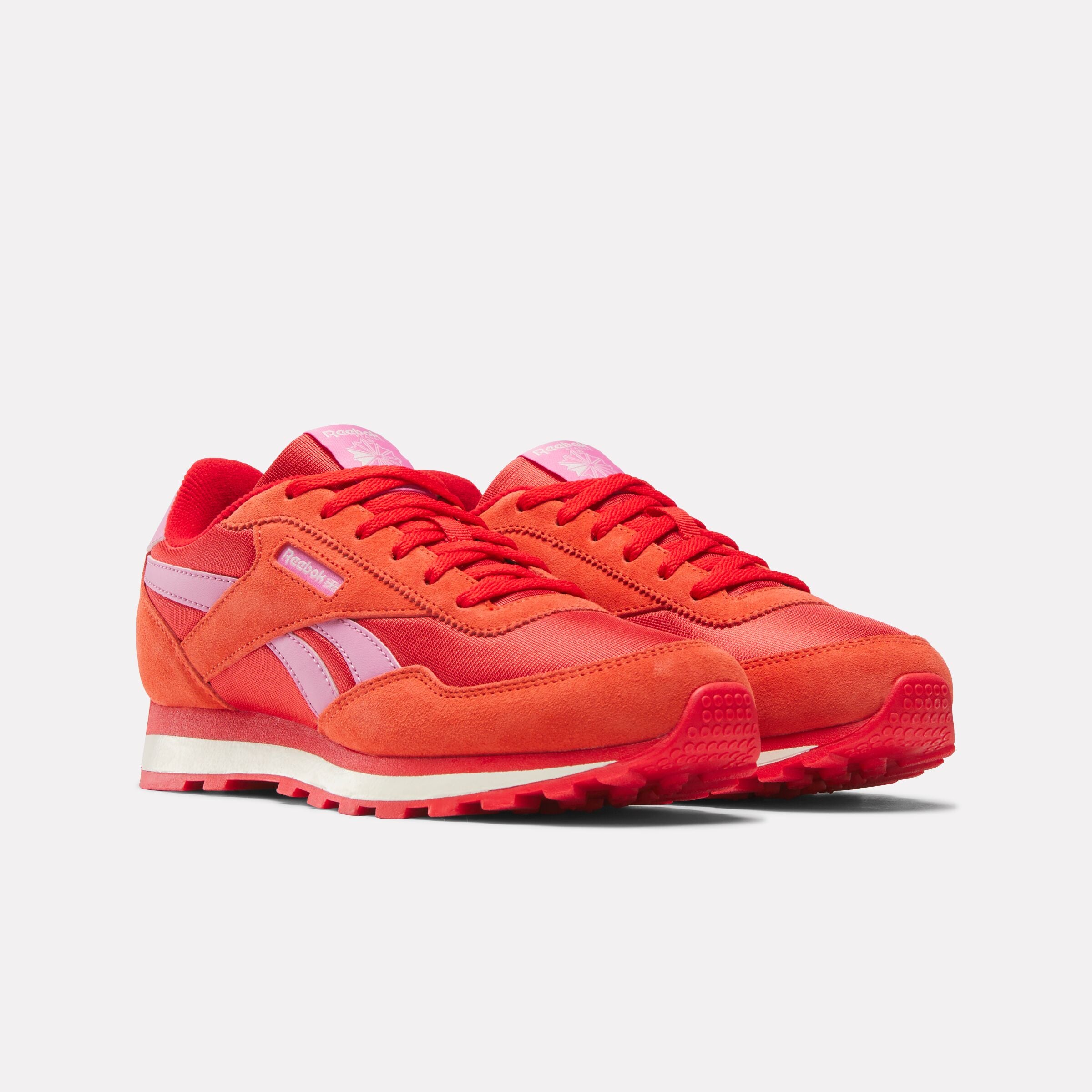 Reebok Girl's' Classic Az Junior  In Sportred/Pink M