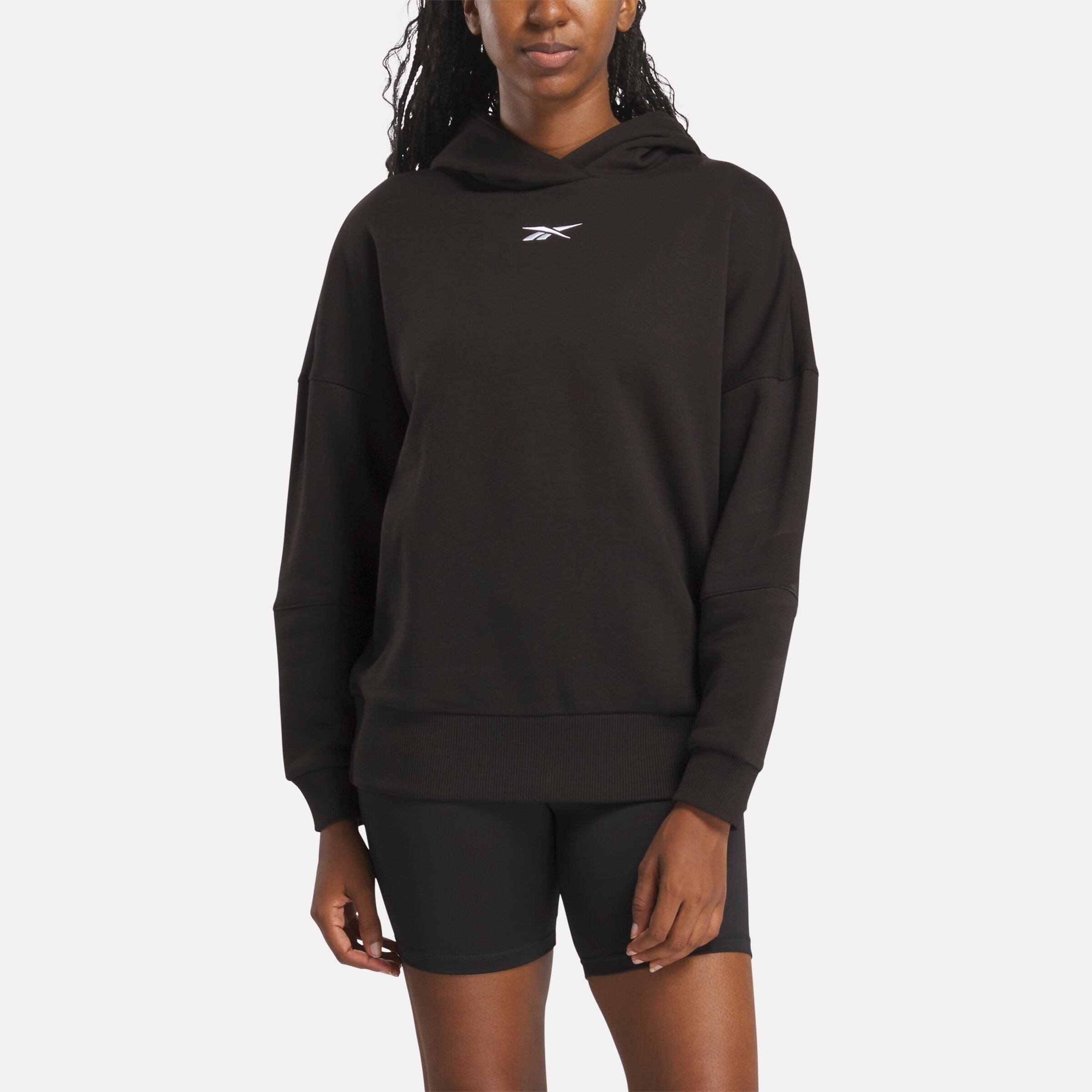 Reebok Women's Lux Hoodie  Reg In Black
