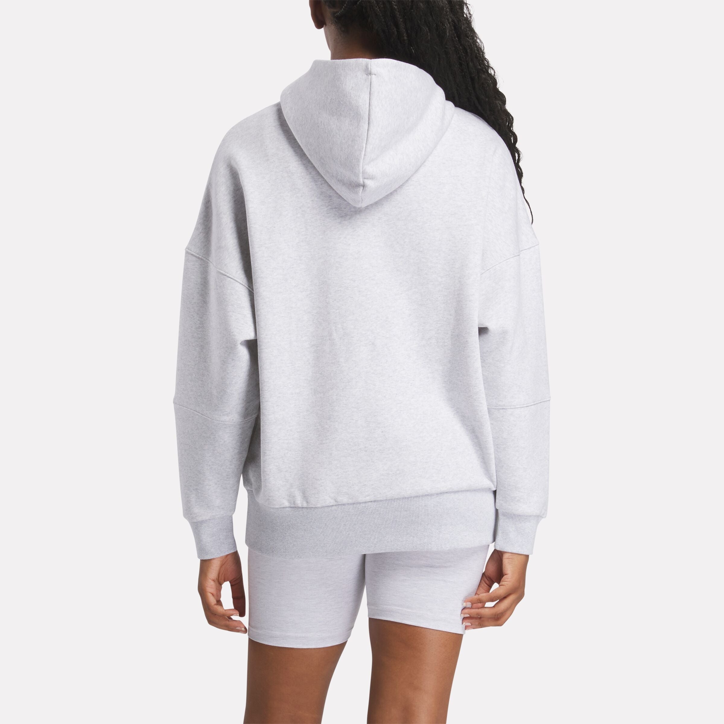 Reebok Women's Lux Hoodie  In Silver REG