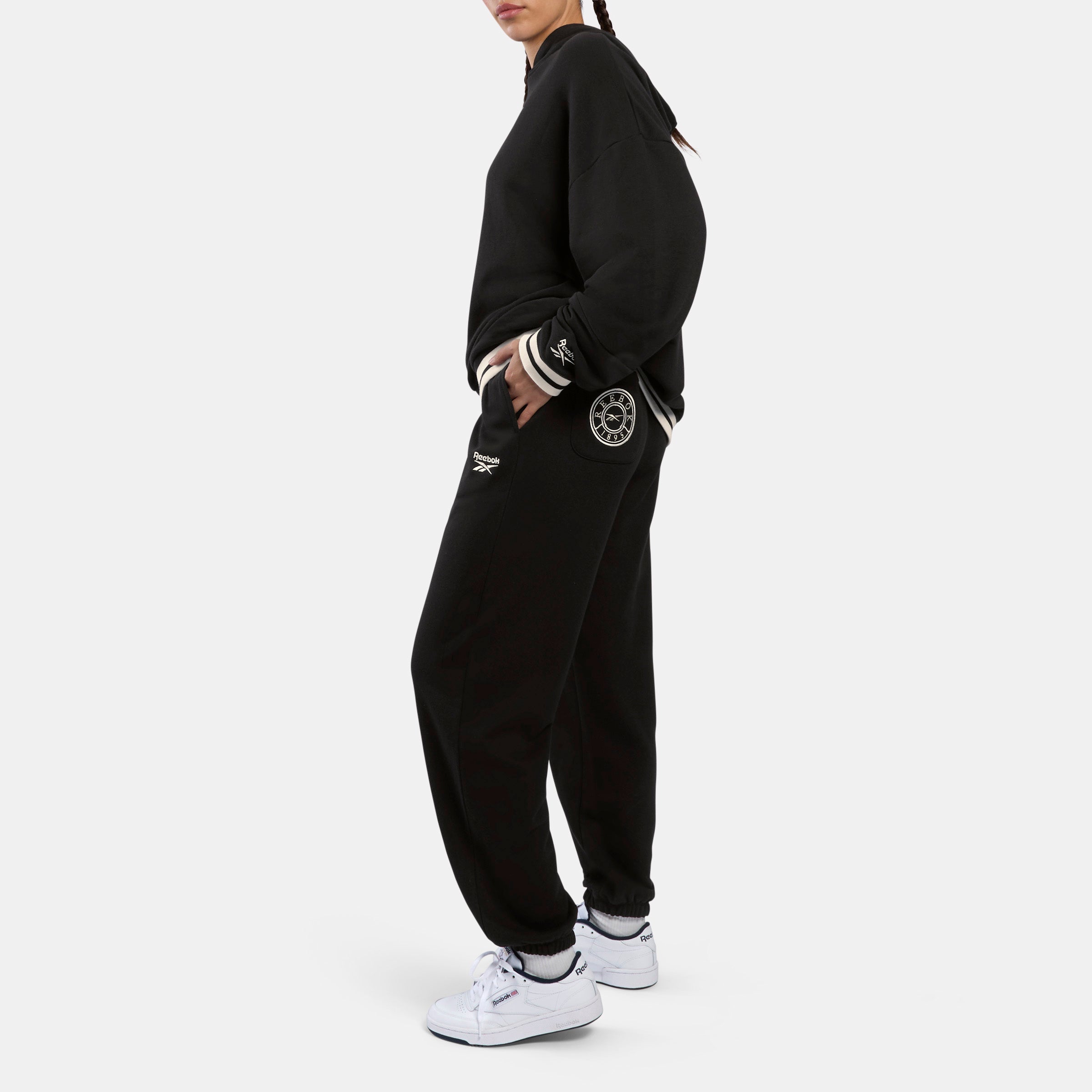 Reebok Women's Lawn Club Jogger Pants  In Black REG