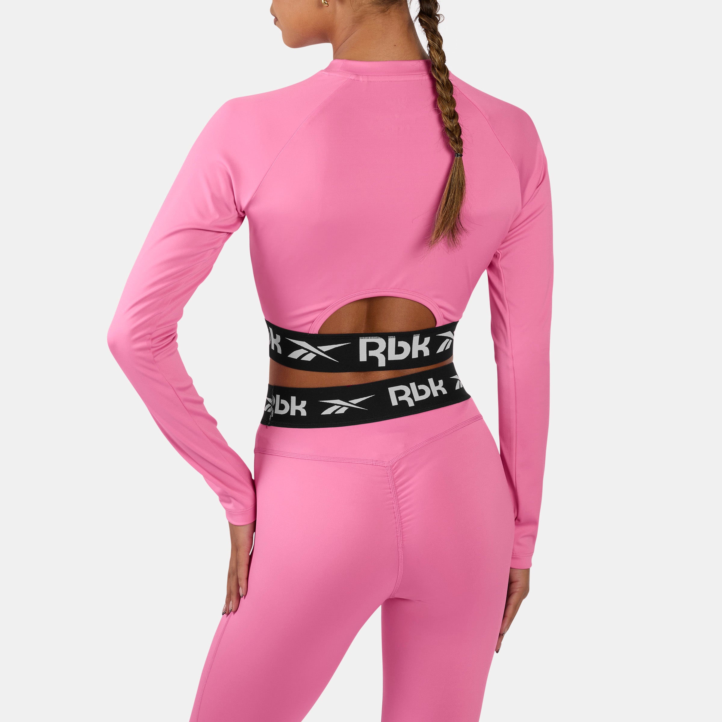 Reebok Women's Id Train Cutout Long Sleeve  In Playful REG