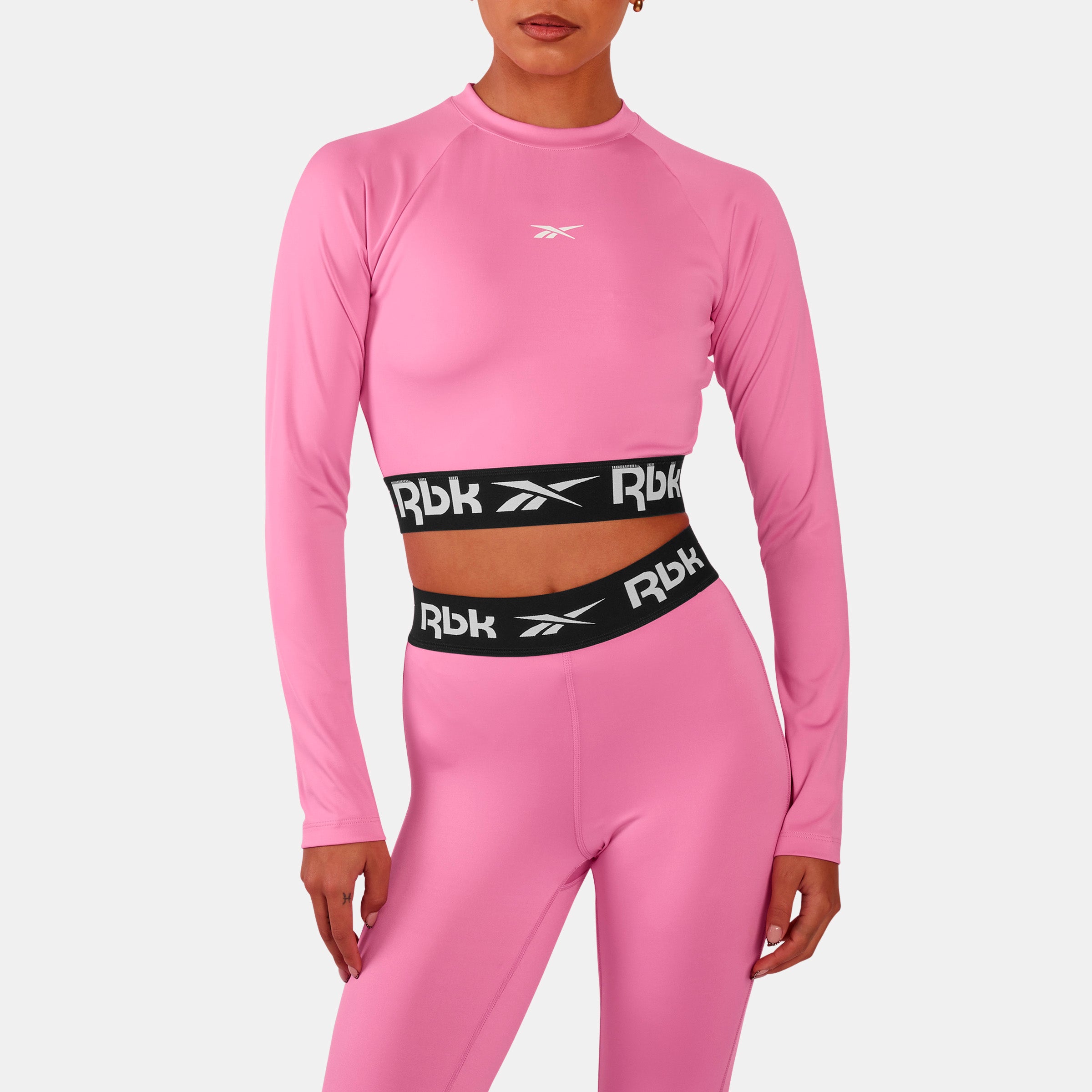 Reebok Women's Id Train Cutout Long Sleeve  In Playful REG