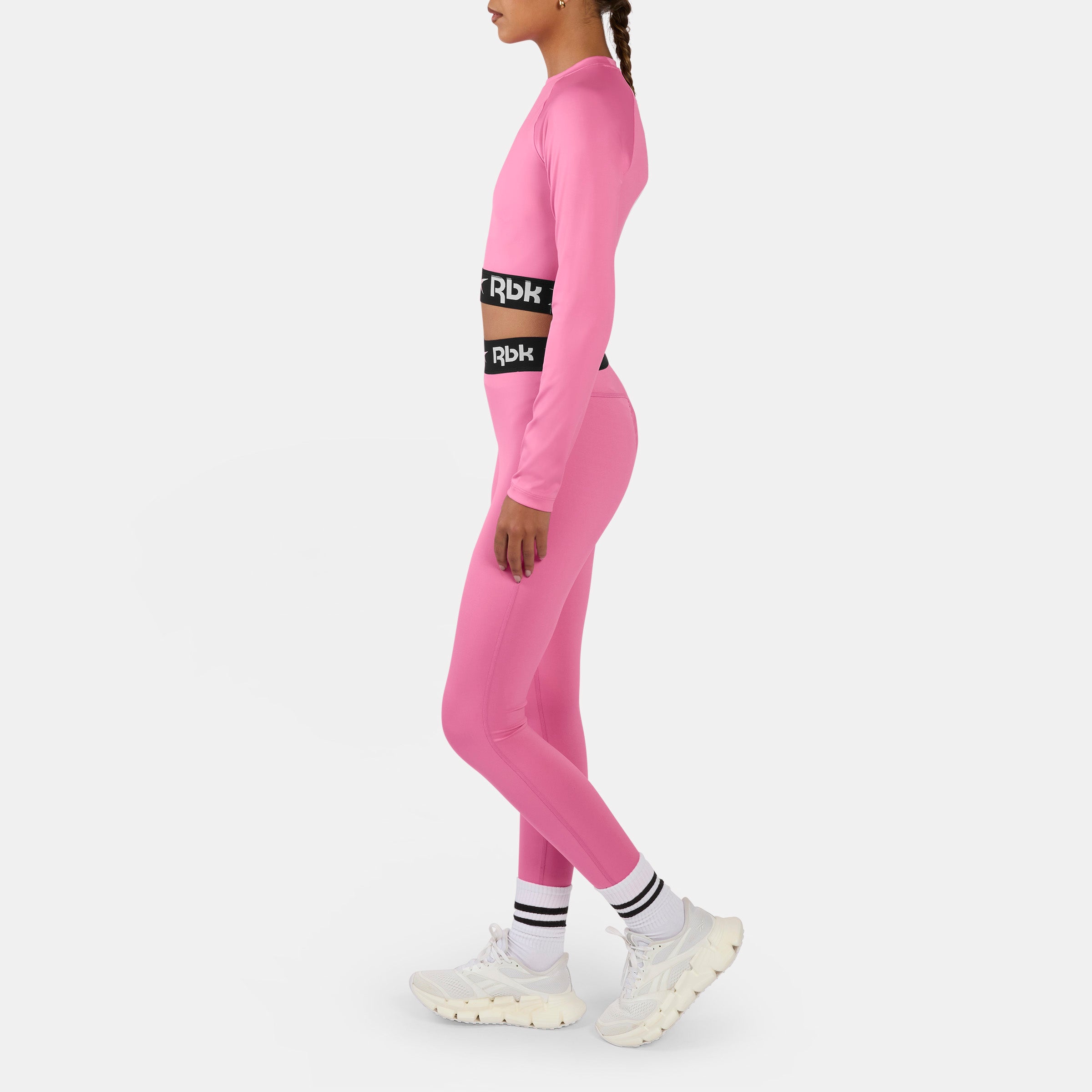 Reebok Women's Id Train Cutout Long Sleeve  In Playful REG