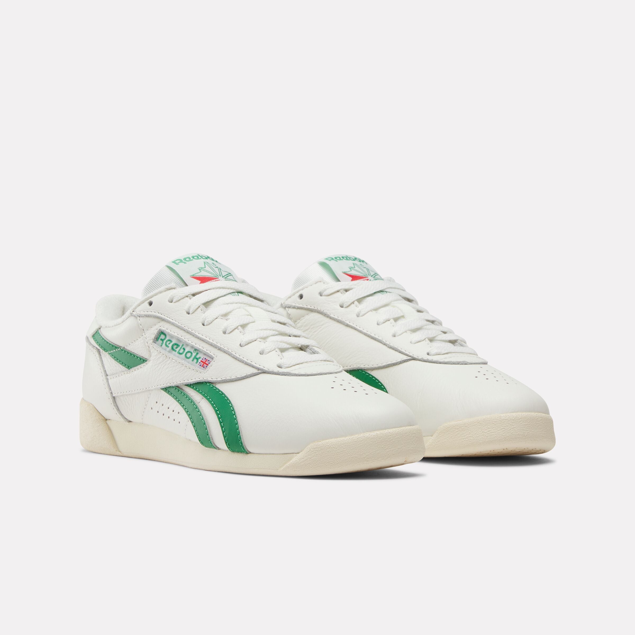 Reebok Women's F/S Lo  In Chalk/Glengreen/Paperwhite M
