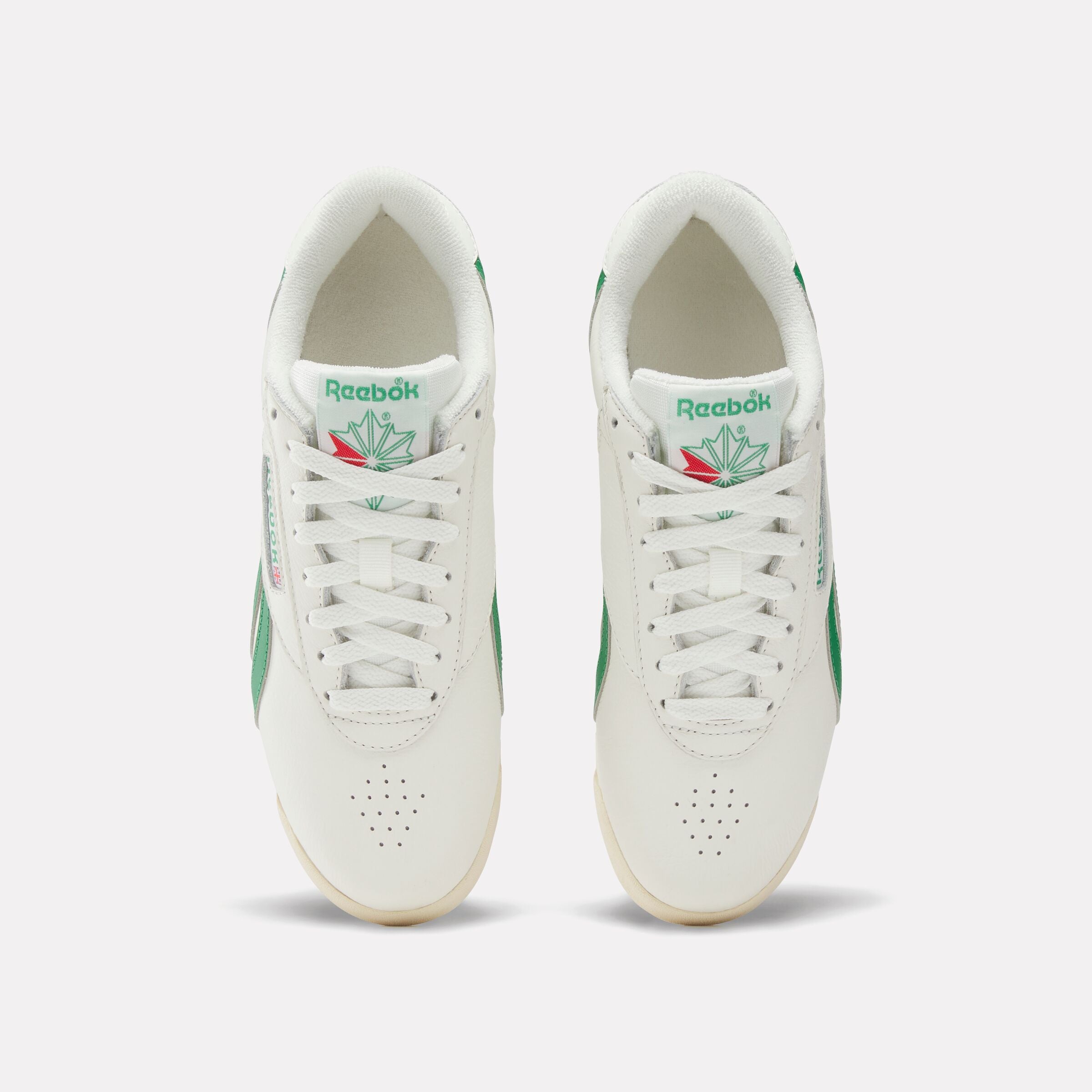 Reebok Women's F/S Lo  In Chalk/Glengreen/Paperwhite M