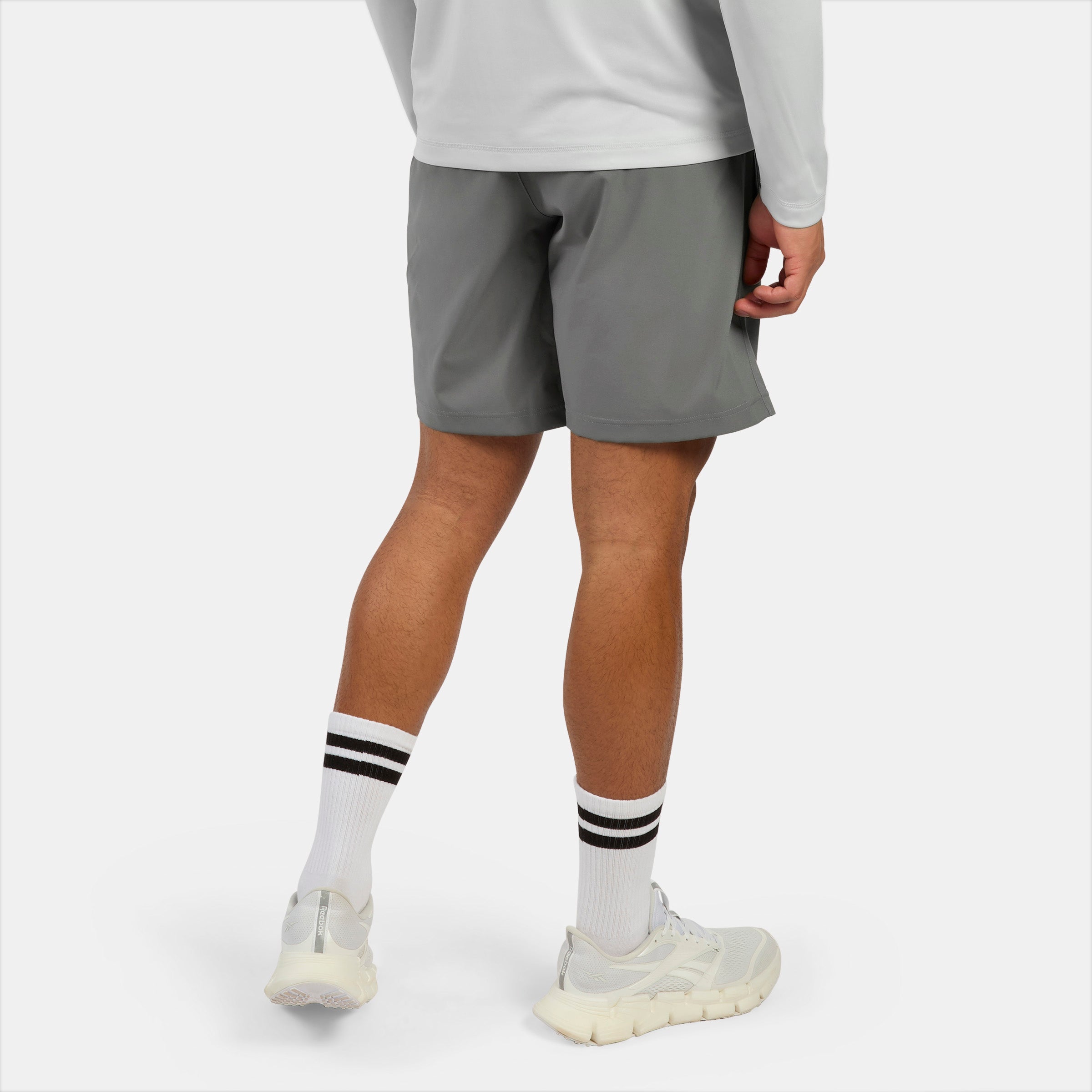 Reebok Men's Wor Woven Short  In Grey REG