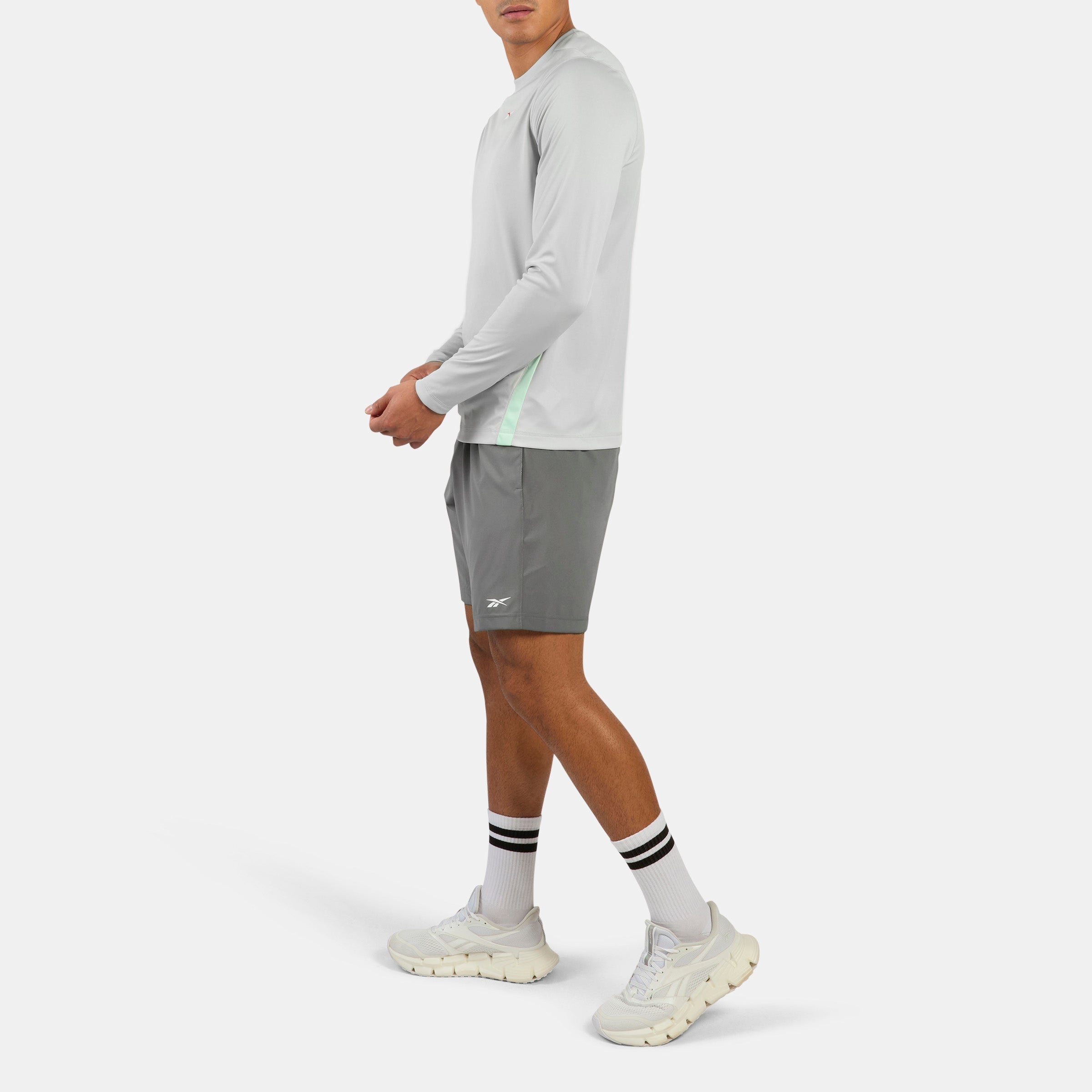 Reebok Men's Wor Woven Short  In Grey REG