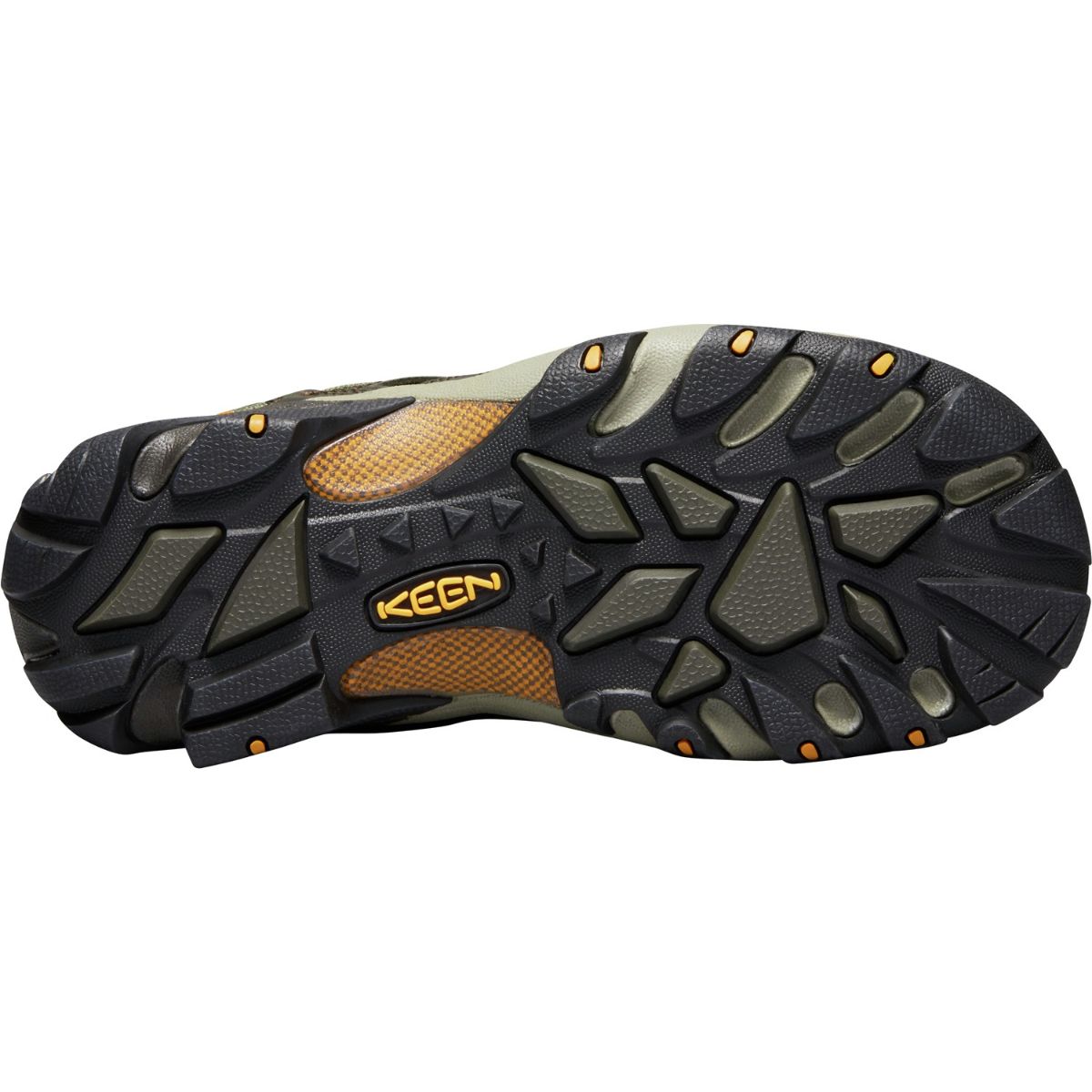 Keen Men's Voyageur in Black Olive/Inca Gold