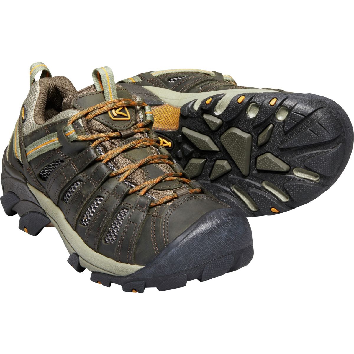 Keen Men's Voyageur in Black Olive/Inca Gold