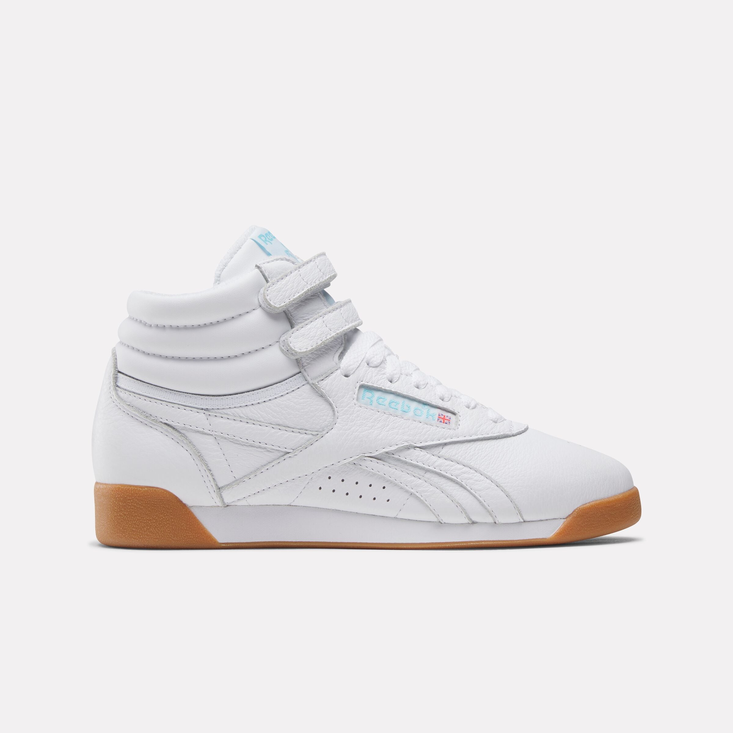 Reebok Women's F/S Hi  In White/Blue/Gum M