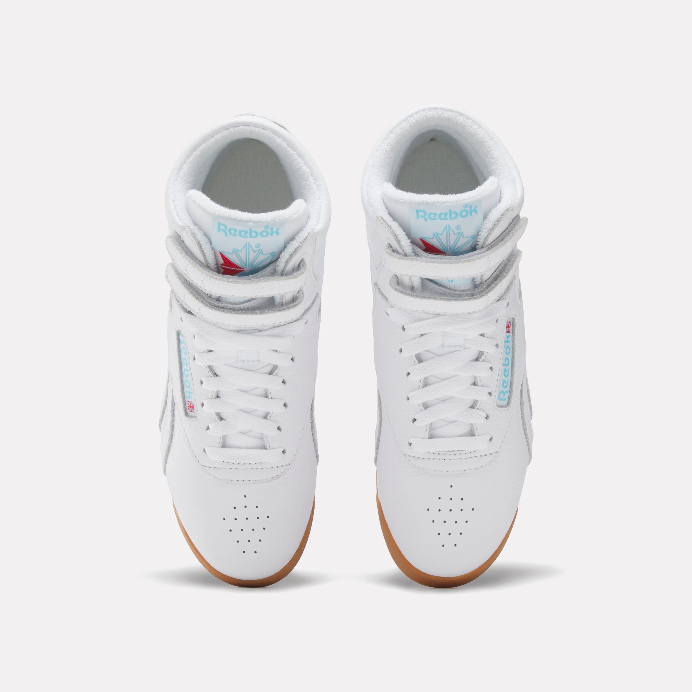 Reebok Women's F/S Hi  In White/Blue/Gum M