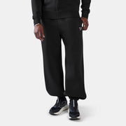Reebok Men's Id 2-Colour Logo Relaxed Fleece Pants  In Black REG