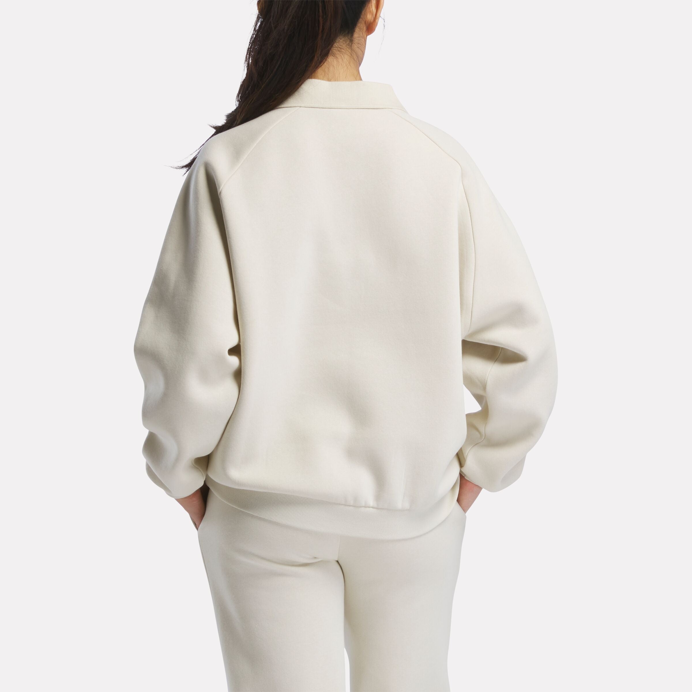 Reebok Women's Heritage Crew Sweatshirt  In Linen REG