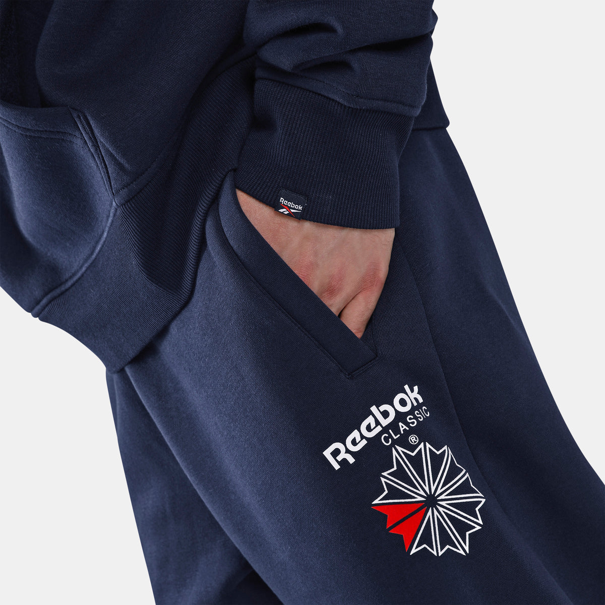Reebok Men's Starcrest Relaxed Jogger Pant  In Navy REG