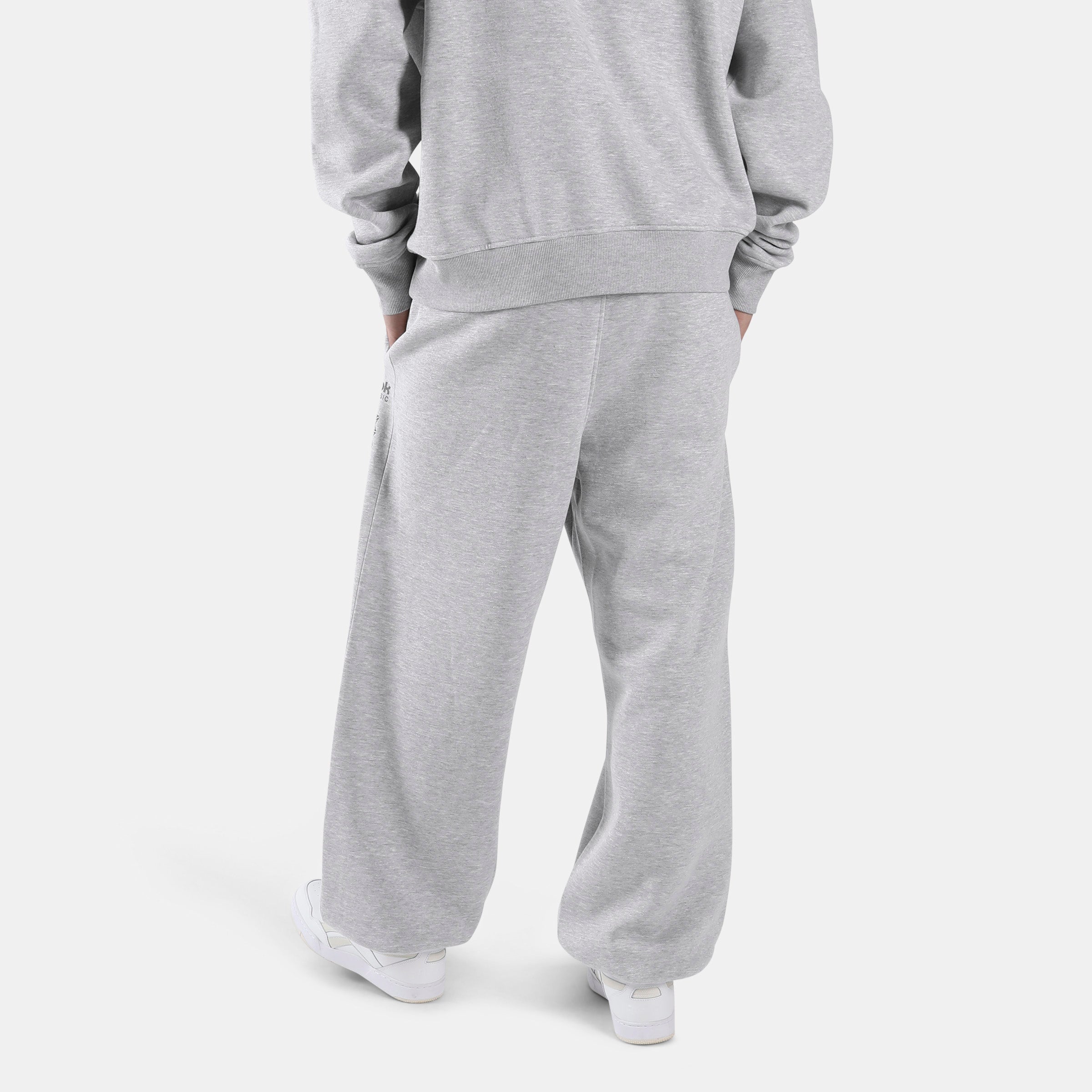Reebok Men's Starcrest Relaxed Jogger Pant  In Light Grey Marl REG