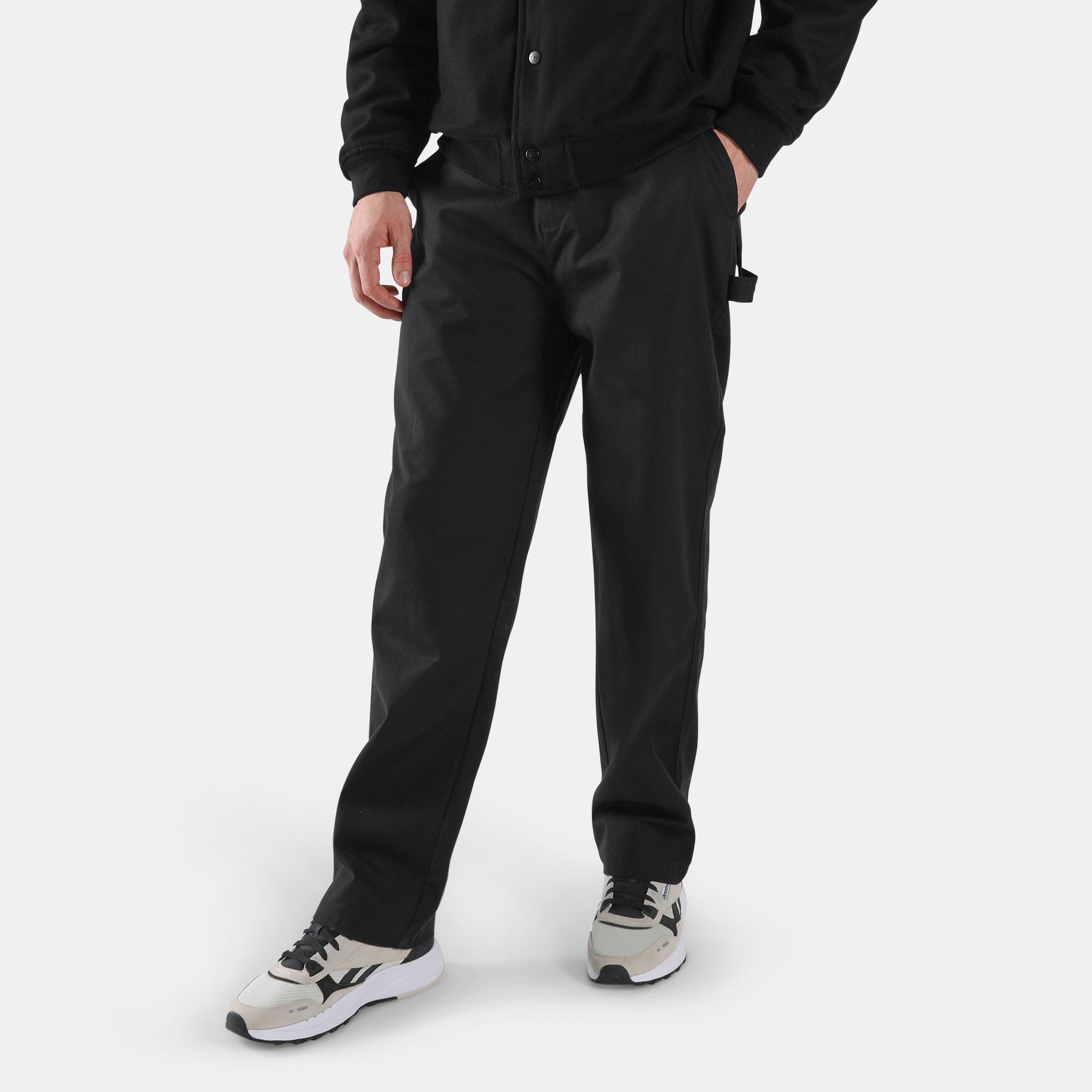 Reebok Men's Workwear Canvas Pants  In Black REG