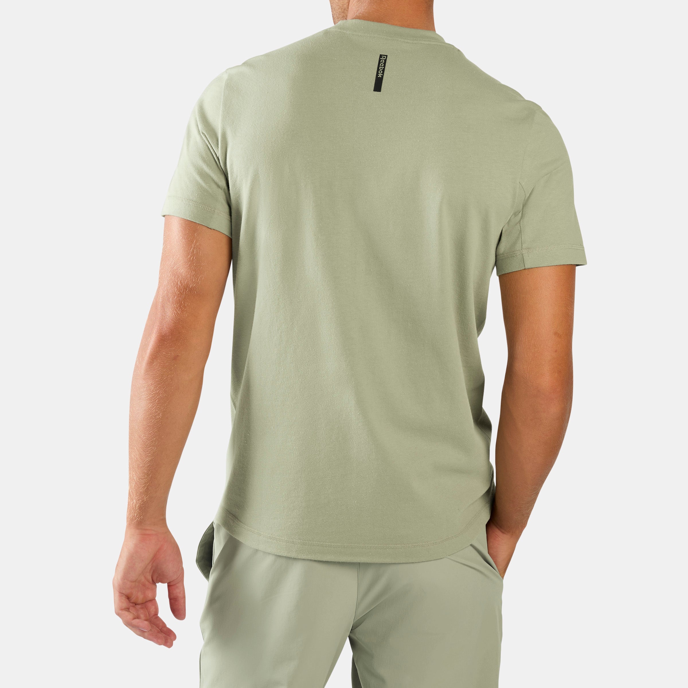 Reebok Men's Athlete T-Shirt  In Hazy REG