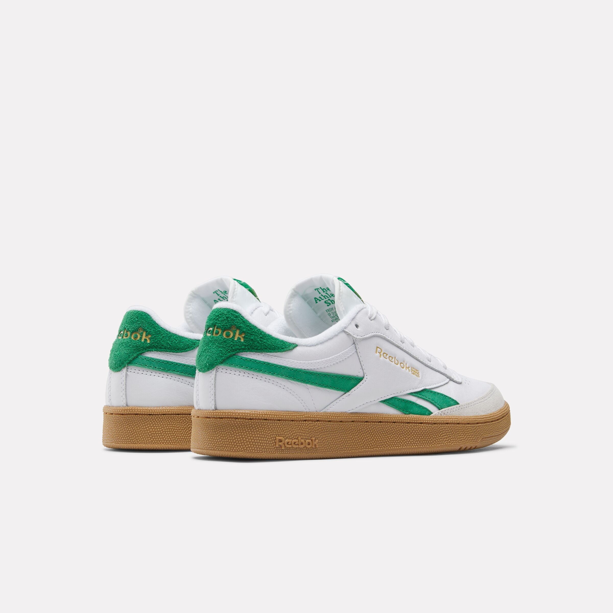 Reebok Men's Club C Revenge Vintage   In White/Teamgreen/Gum M