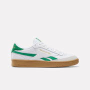 Reebok Men's Club C Revenge Vintage   In White/Teamgreen/Gum M