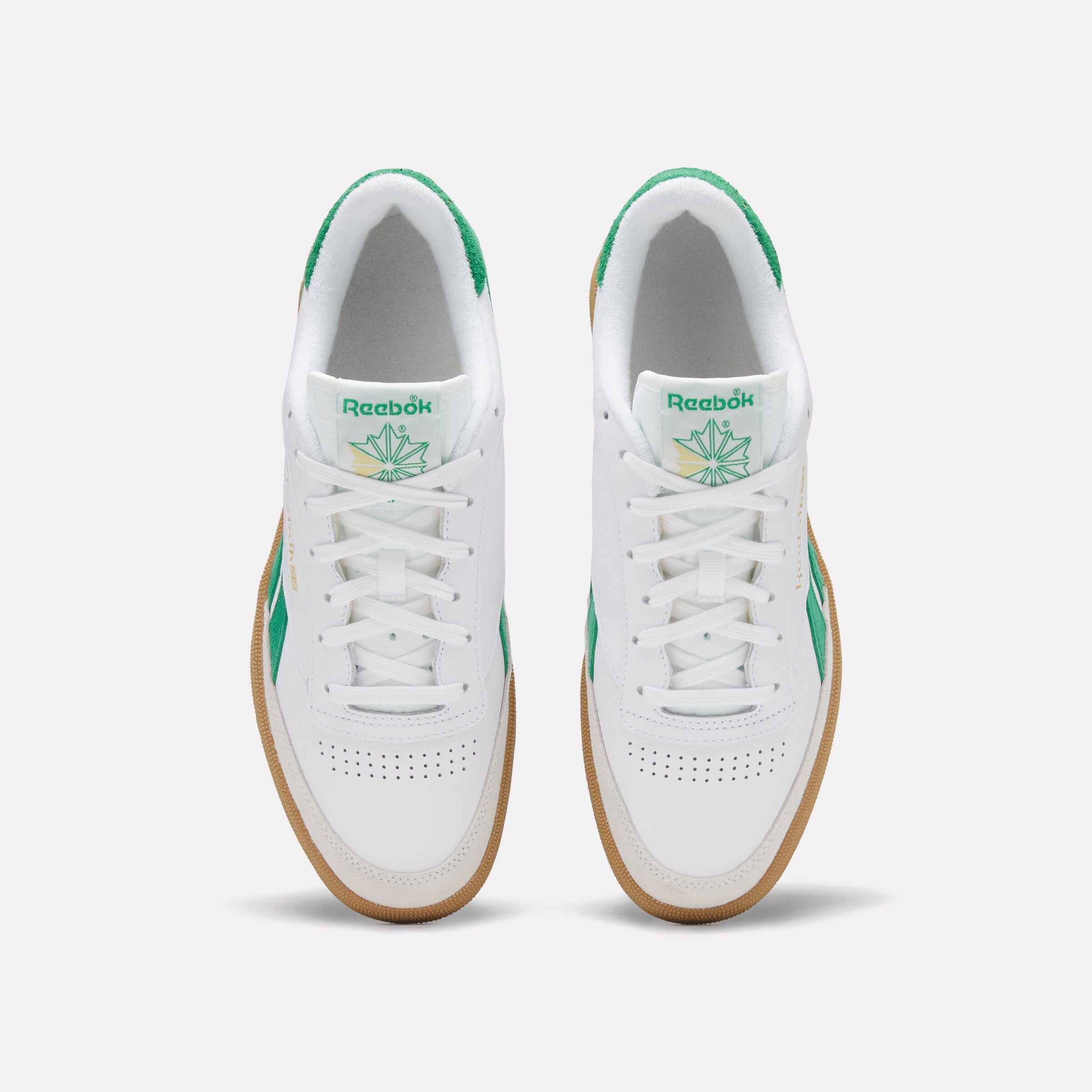 Reebok Men's Club C Revenge Vintage   In White/Teamgreen/Gum M