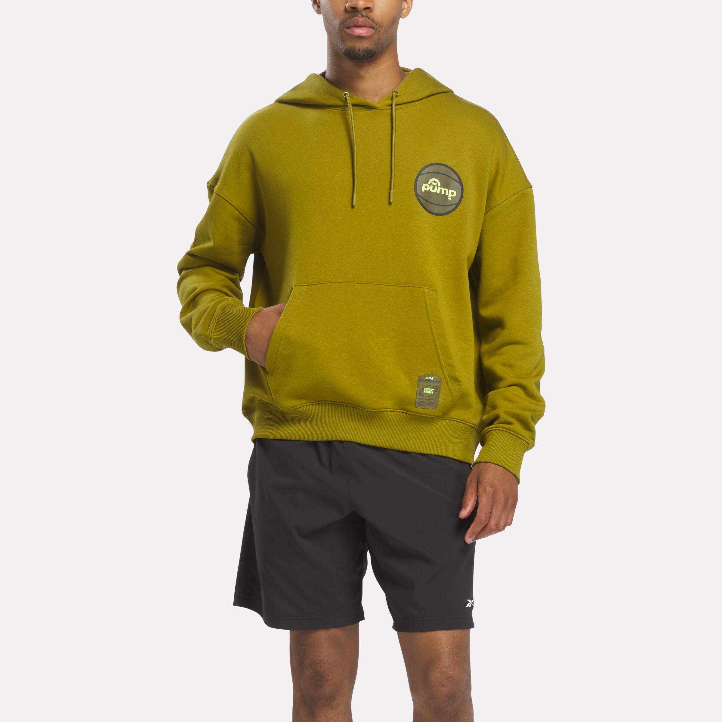 Reebok Men's Pump Og Hoodie  In Murky REG