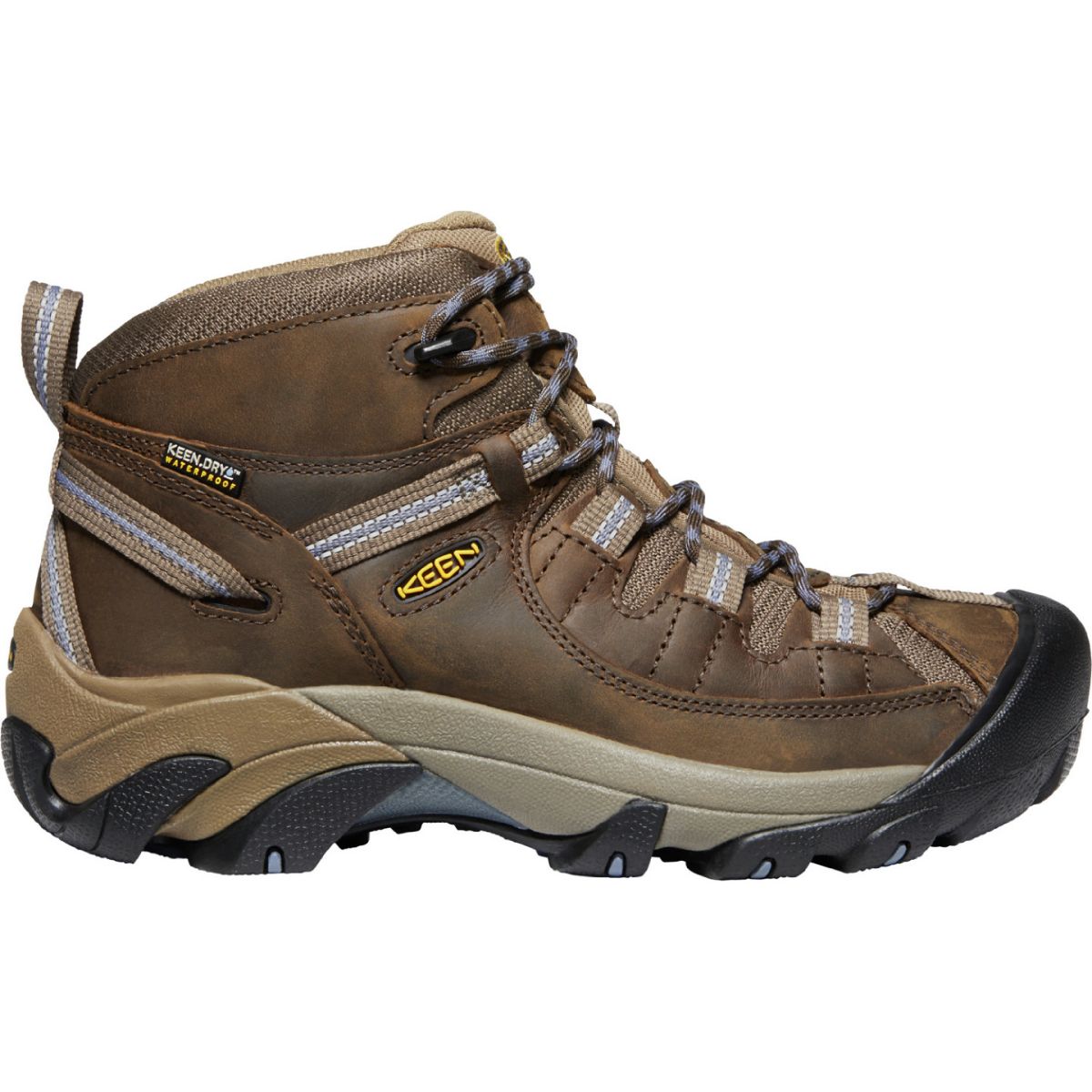Keen Women's Targhee II Mid WP in Slate Black/Flint Stone