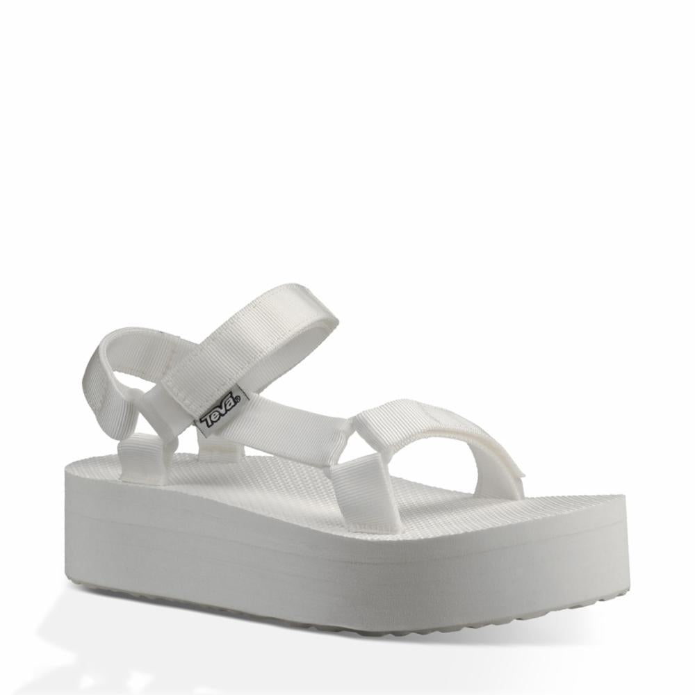 Teva  Women's Flatform Universal  White M