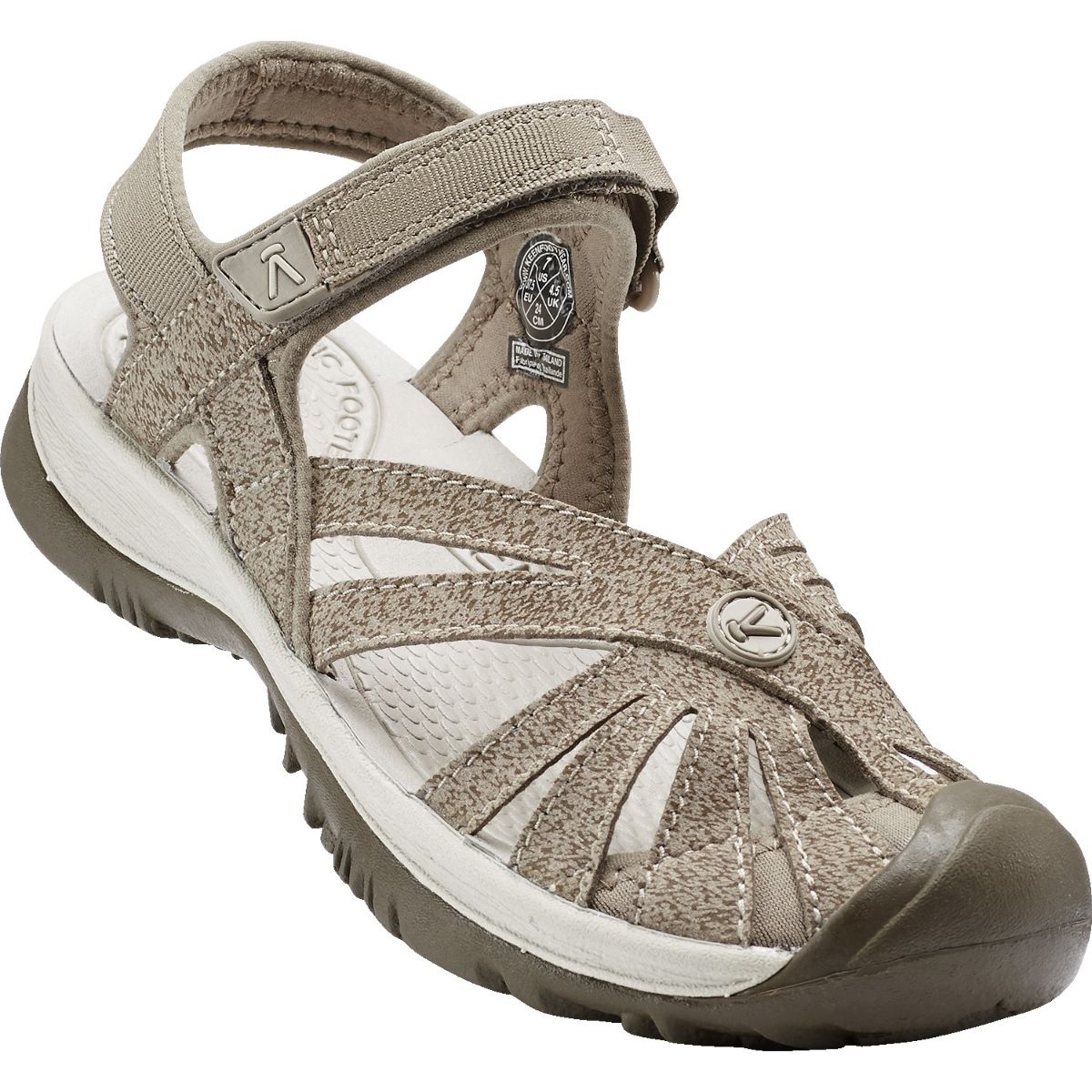 Keen Women's Rose Sandal in Brindle/Shitake