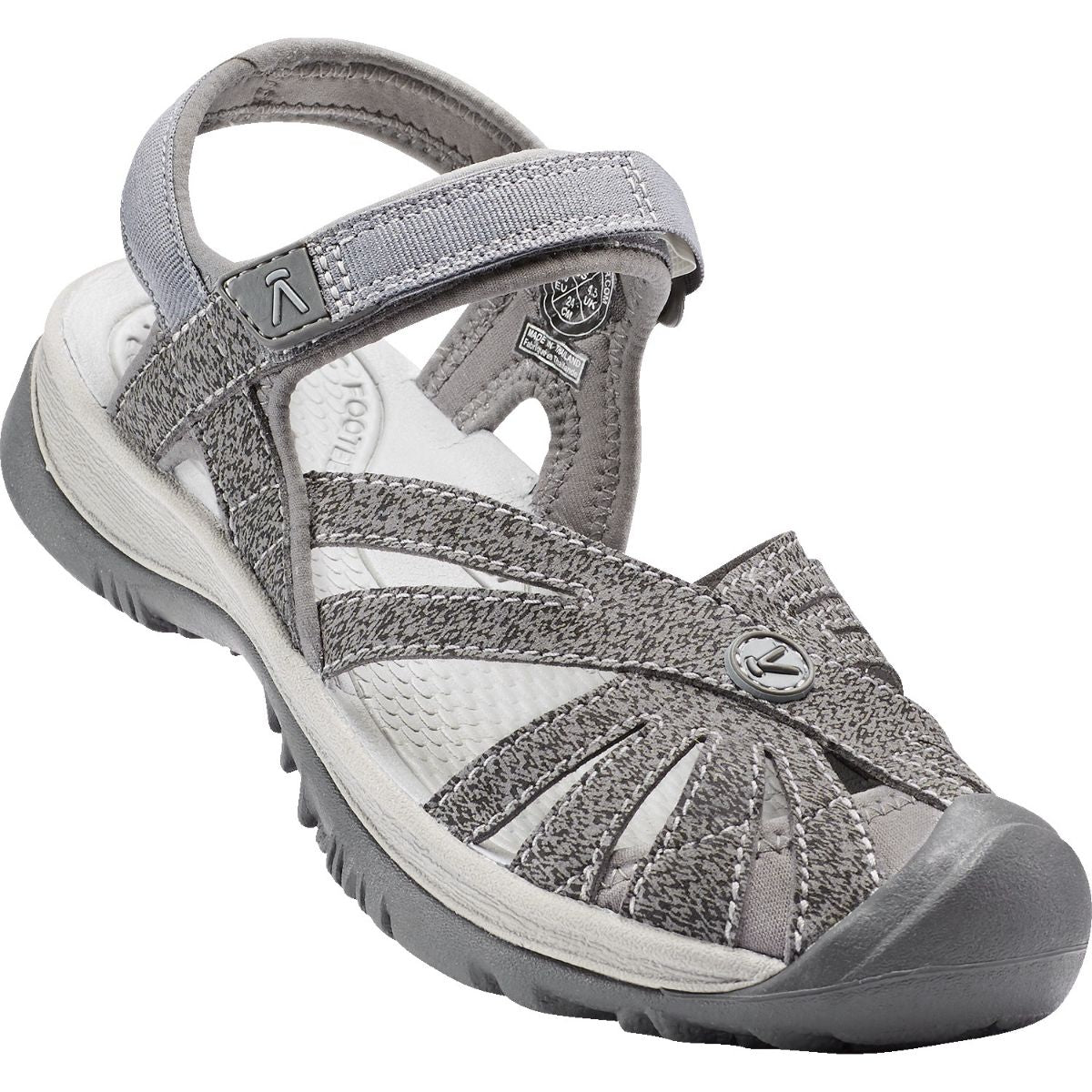 Keen Women's Rose Sandal in Gargoyle/Raven