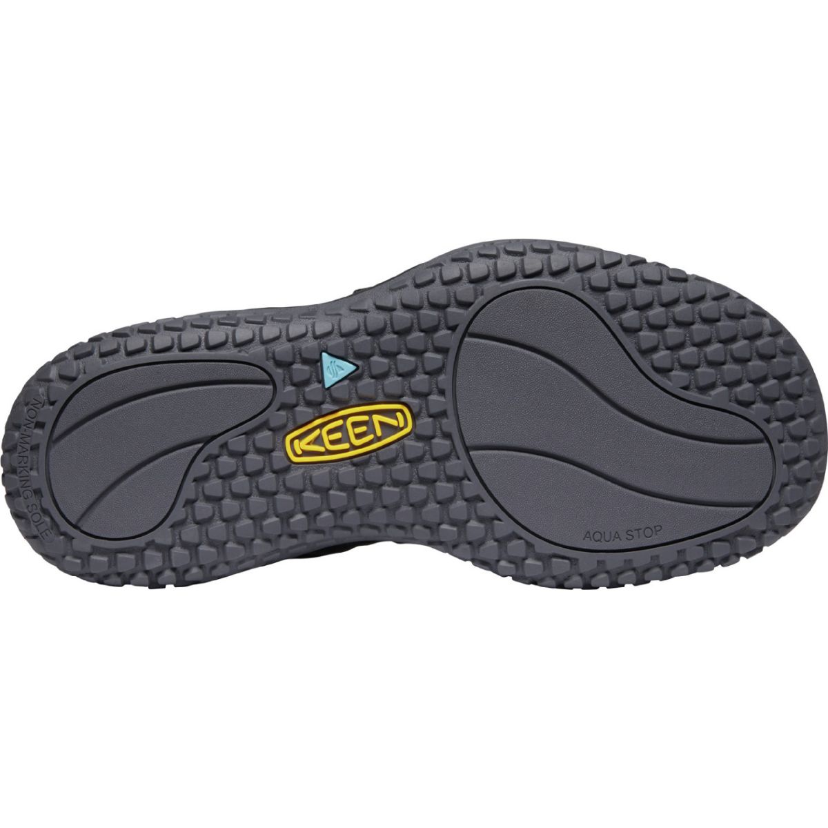 Keen Men's Solr Sandal in Black/Gold