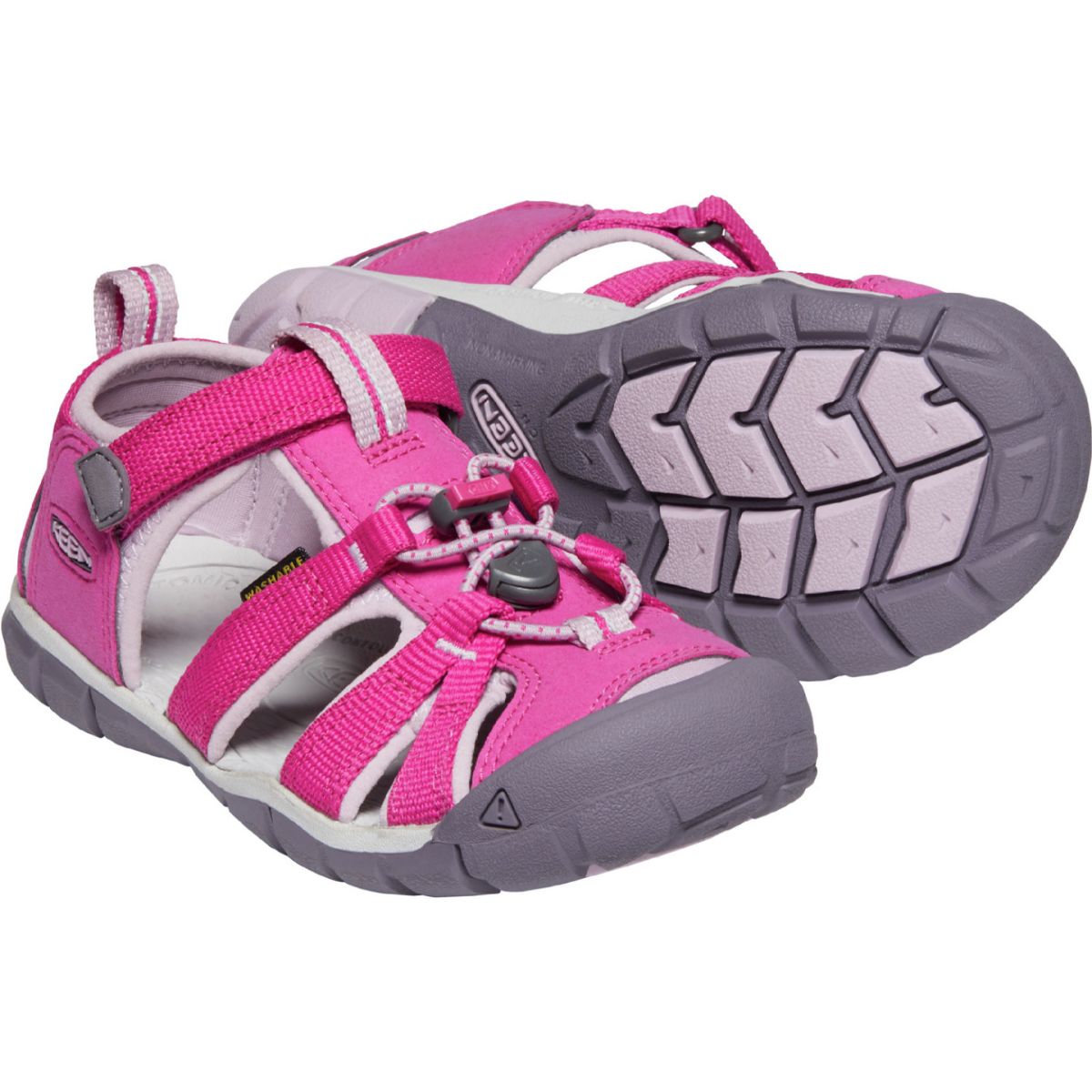 Keen Kids Seacamp II CNX in Very Berry/Dawn Pink